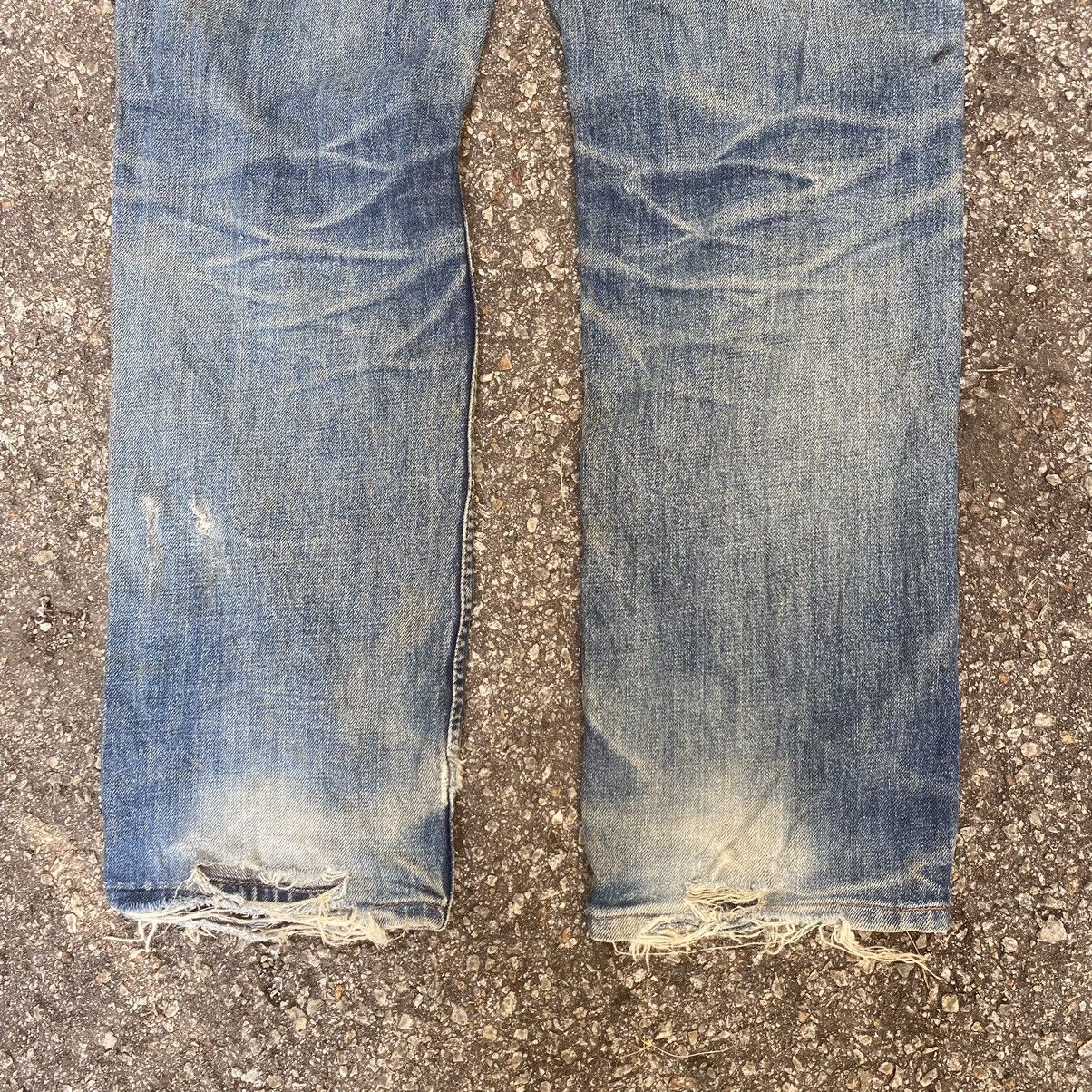 Levi's Vintage Levis 503-0217 Ripped Denim Distressed Rusty Jeans Size US 31 - 13 Thumbnail