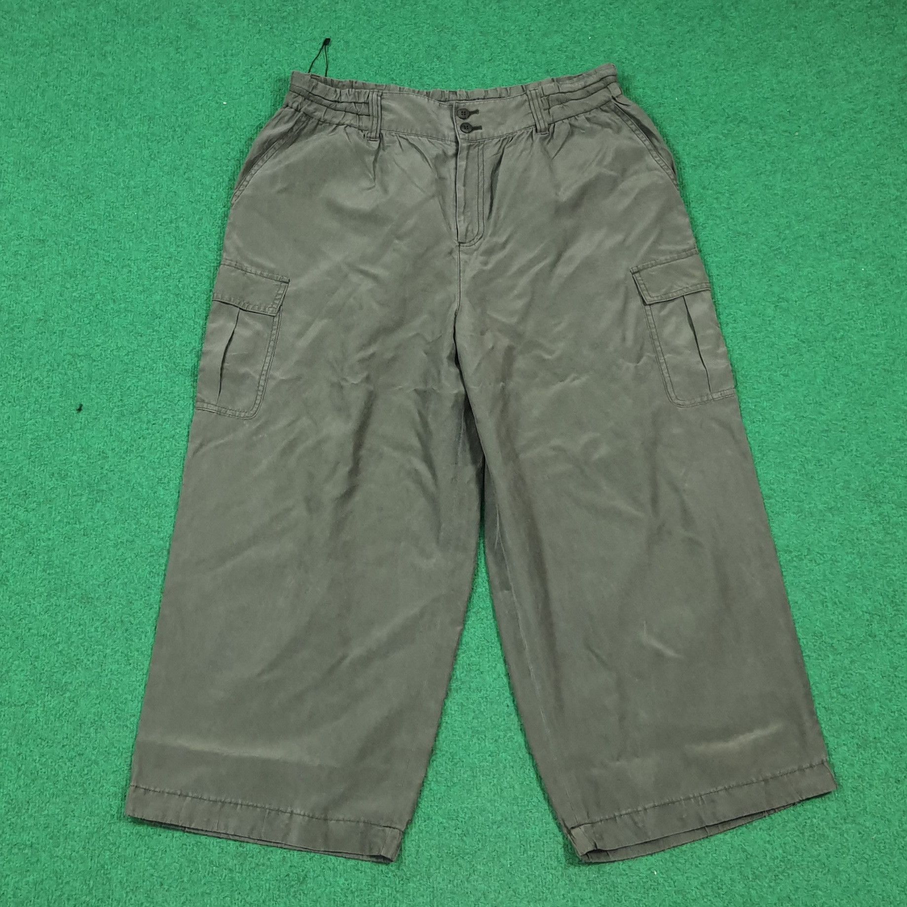 yoshie inaba Vintage Yoshie Inaba L'EQUIPE Silk Blend Cargo Pants C297N26 Size US 34 / EU 50 - 1 Thumbnail