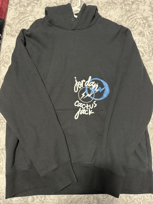 Travis Scott Travis Scott Fragment Jordan hoodie | Grailed