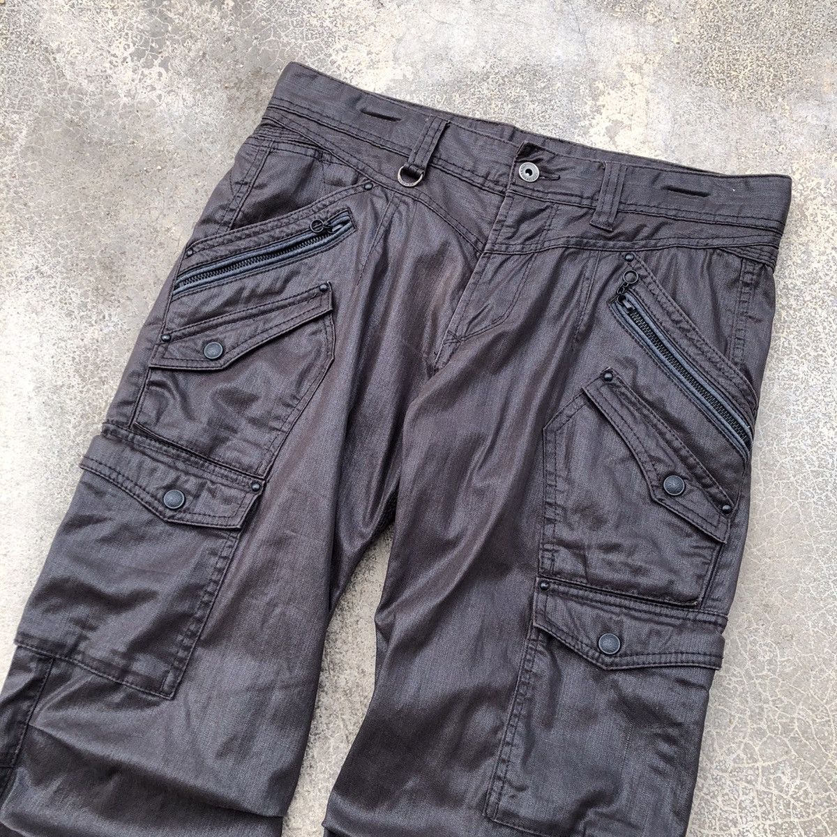 Japanese Brand × Nicole Club NICOLE CLUB For Men Utility Multipocket Pants Size US 33 - 5 Thumbnail