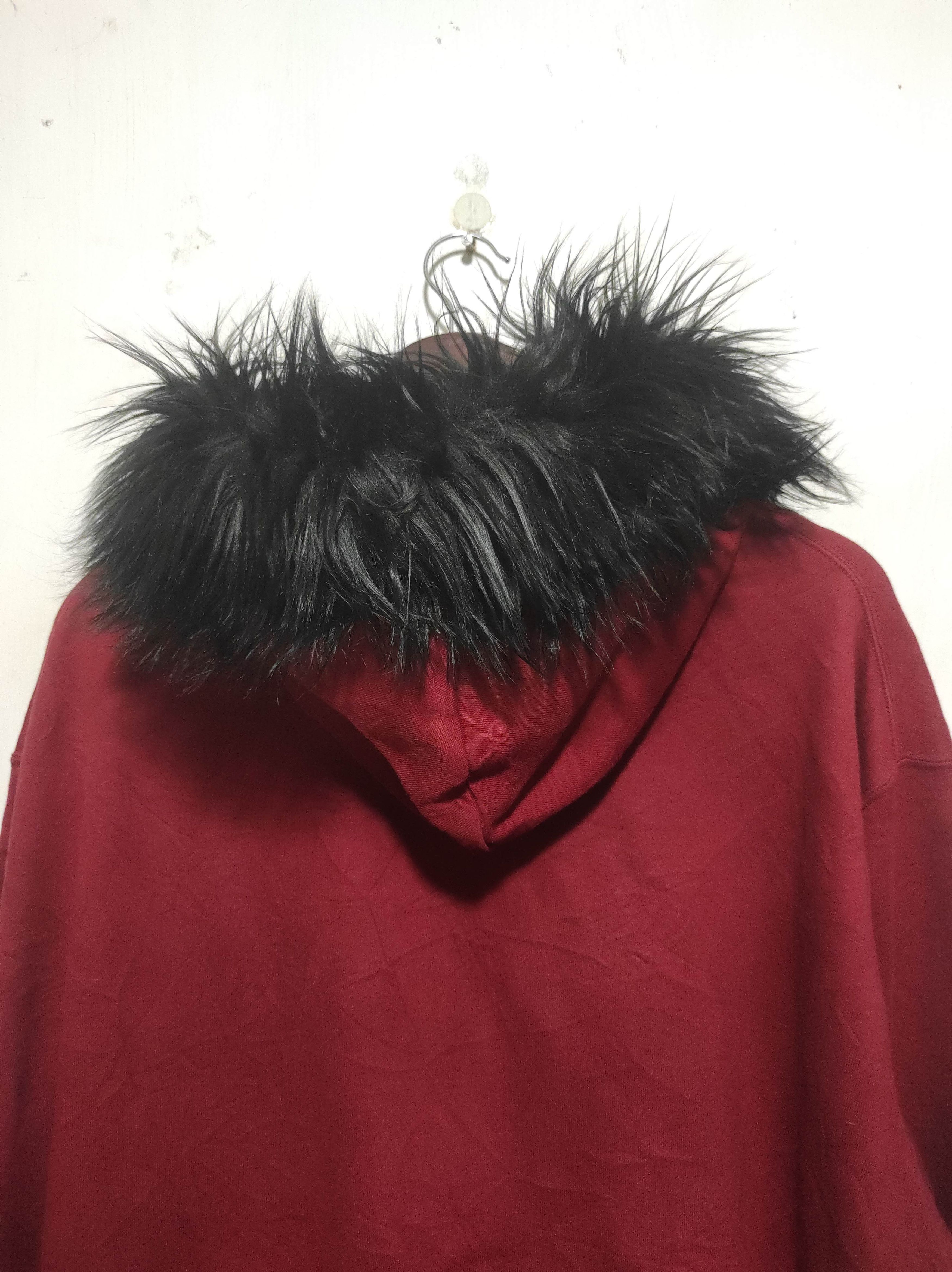 If Six Was Nine Uniqlo Red Zipper fur hoodie LGB style Size US XXL / EU 58 / 5 - 10 Thumbnail