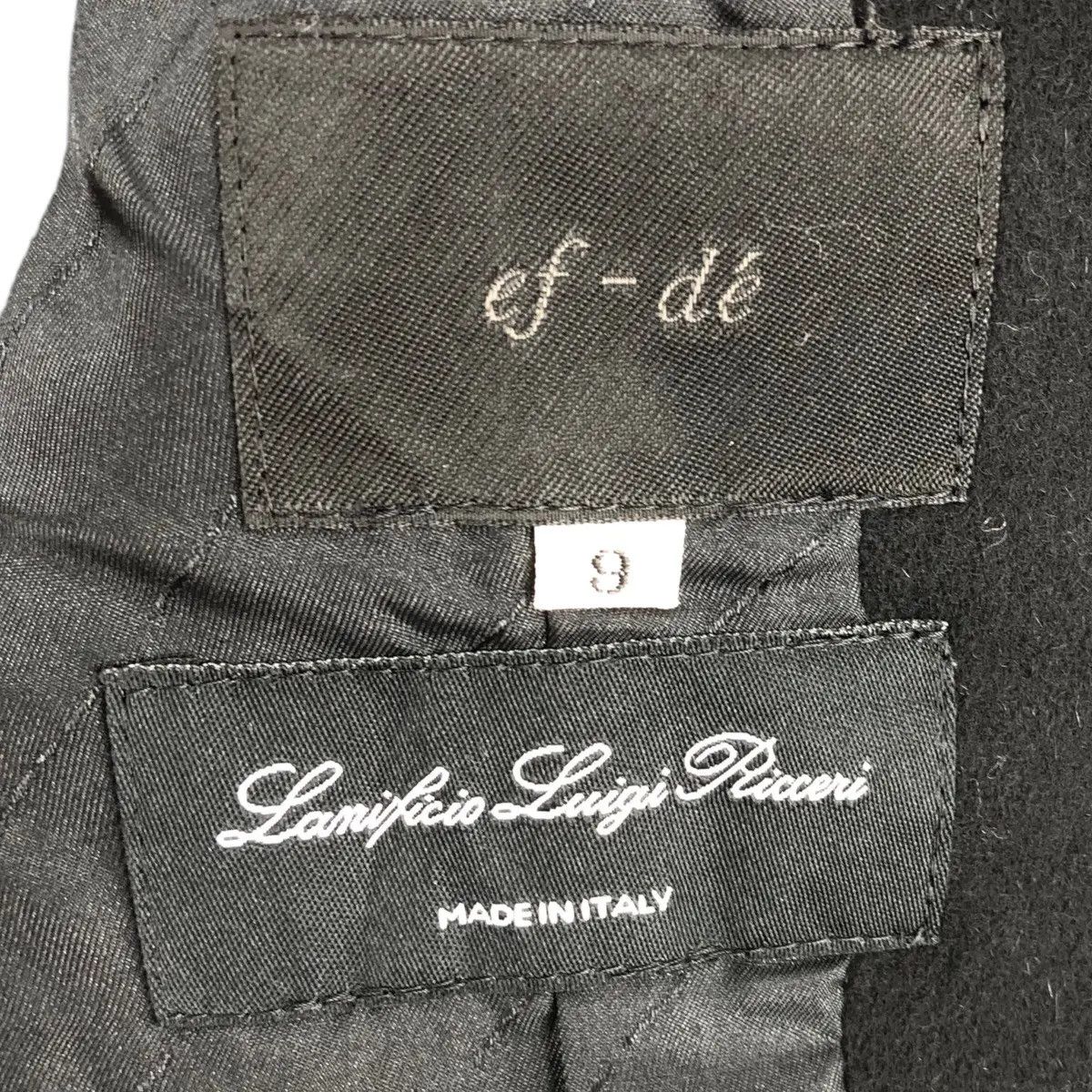 Vintage Vtg EF - DE x LANIFICIO LUIGI Made In Italy 2 Button Blazer Size S / US 4 / IT 40 - 3 Thumbnail