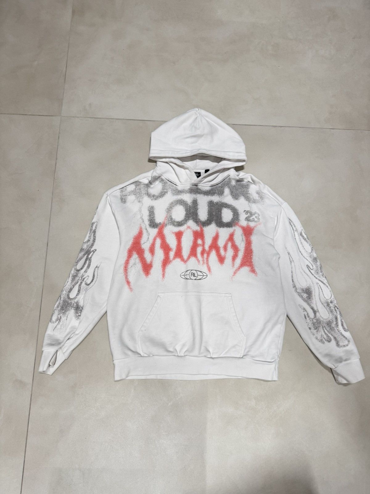 Rolling Loud 2023 Rolling Loud Hoodie Excellent condition Large White/Red Size US L / EU 52-54 / 3 - 1 Thumbnail