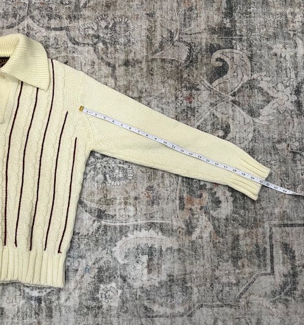 Vintage Vintage Made in USA Knit Polo Sweater (S) (1970s/80s) Size US S / EU 44-46 / 1 - 5 Thumbnail