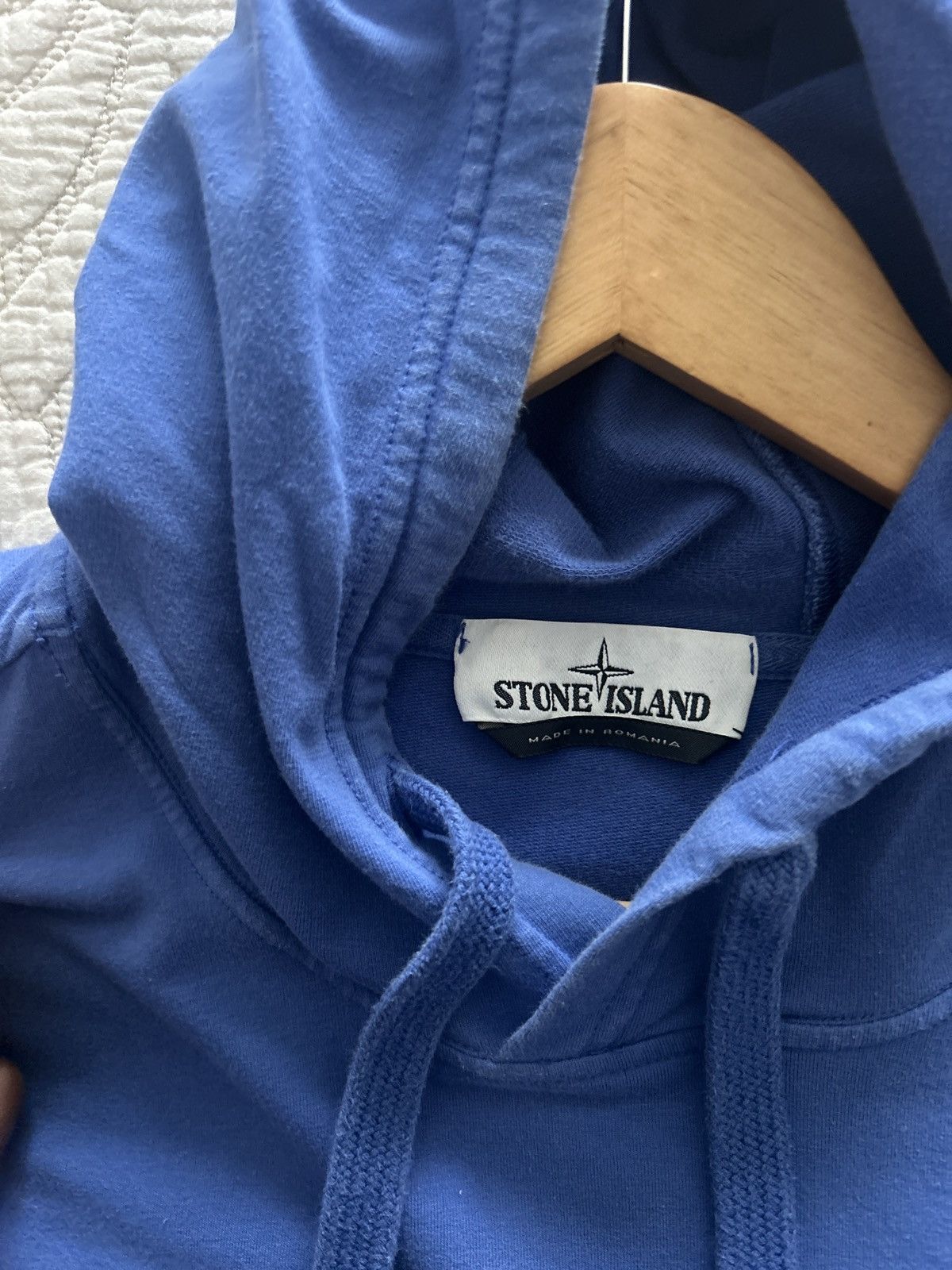 Stone Island Stone island blue hoodie Size US XL / EU 56 / 4 - 4 Thumbnail