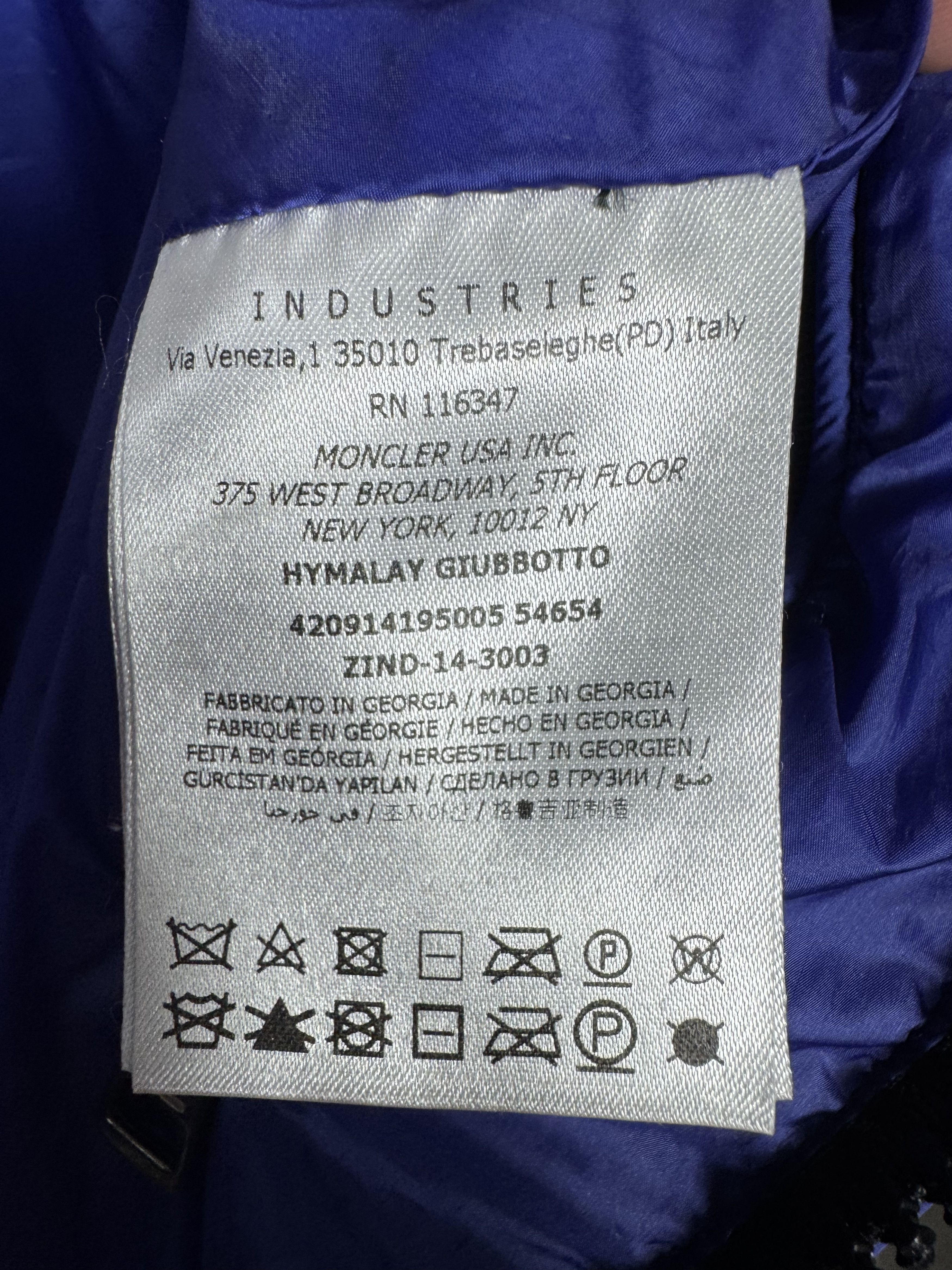 Moncler Moncler Hymalay Jacket Size US S / EU 44-46 / 1 - 8 Thumbnail