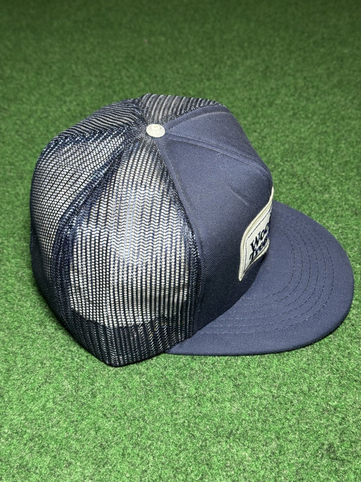 Vintage Wood Treaters Inc Vintage 80s 90s Cap Trucker Snapback Hat Size ONE SIZE - 2 Thumbnail