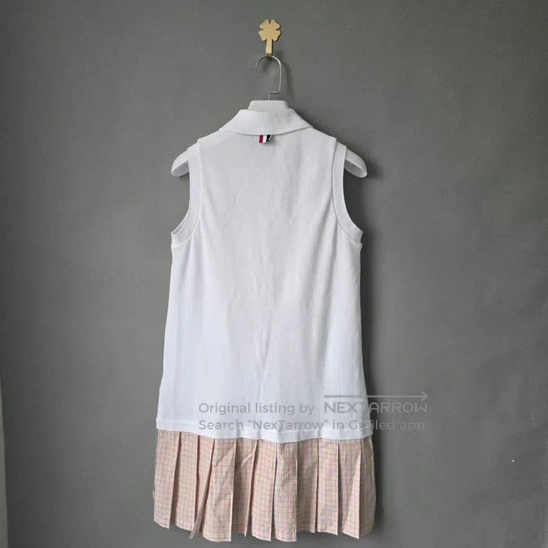 Thom Browne Thom Browne Cotton Sleeveless Dress Size S / US 4 / IT 40 - 2 Thumbnail