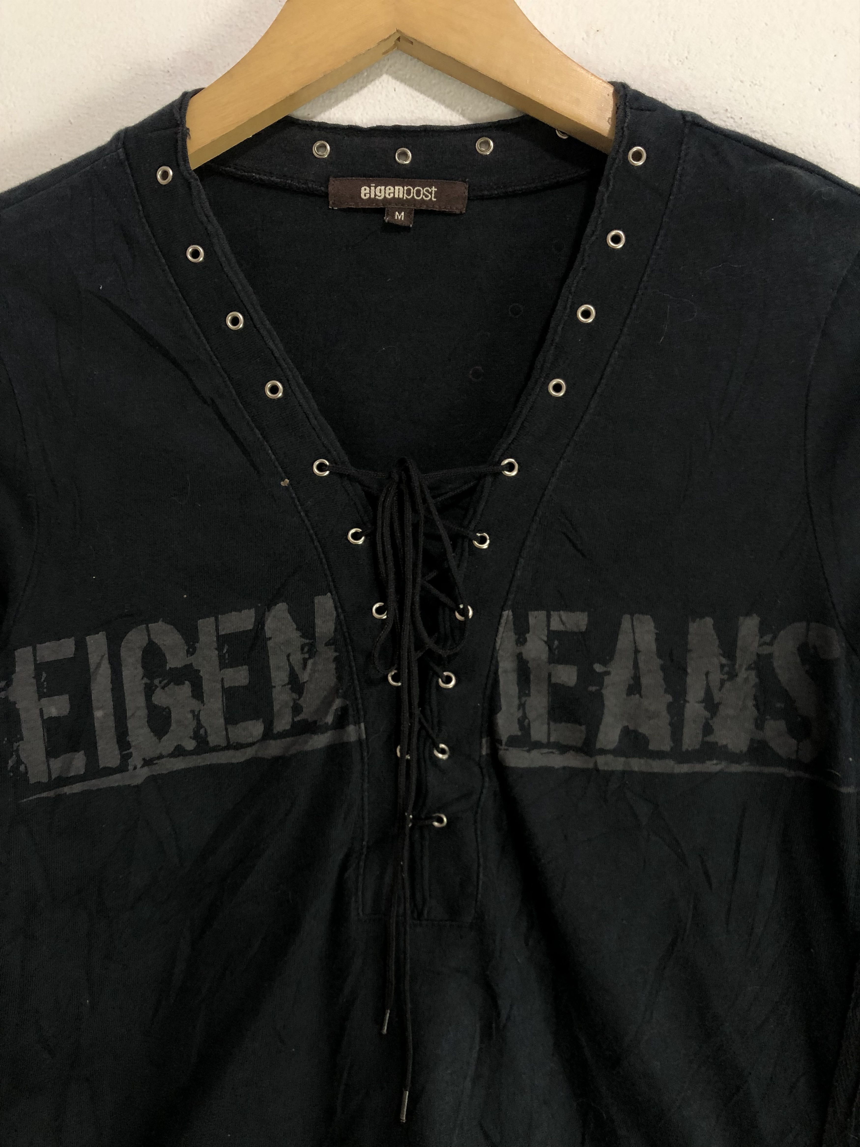 KMRii Distressed Gothic Poem Eigen Jeans Post Rock Punk Style Size US M / EU 48-50 / 2 - 6 Thumbnail
