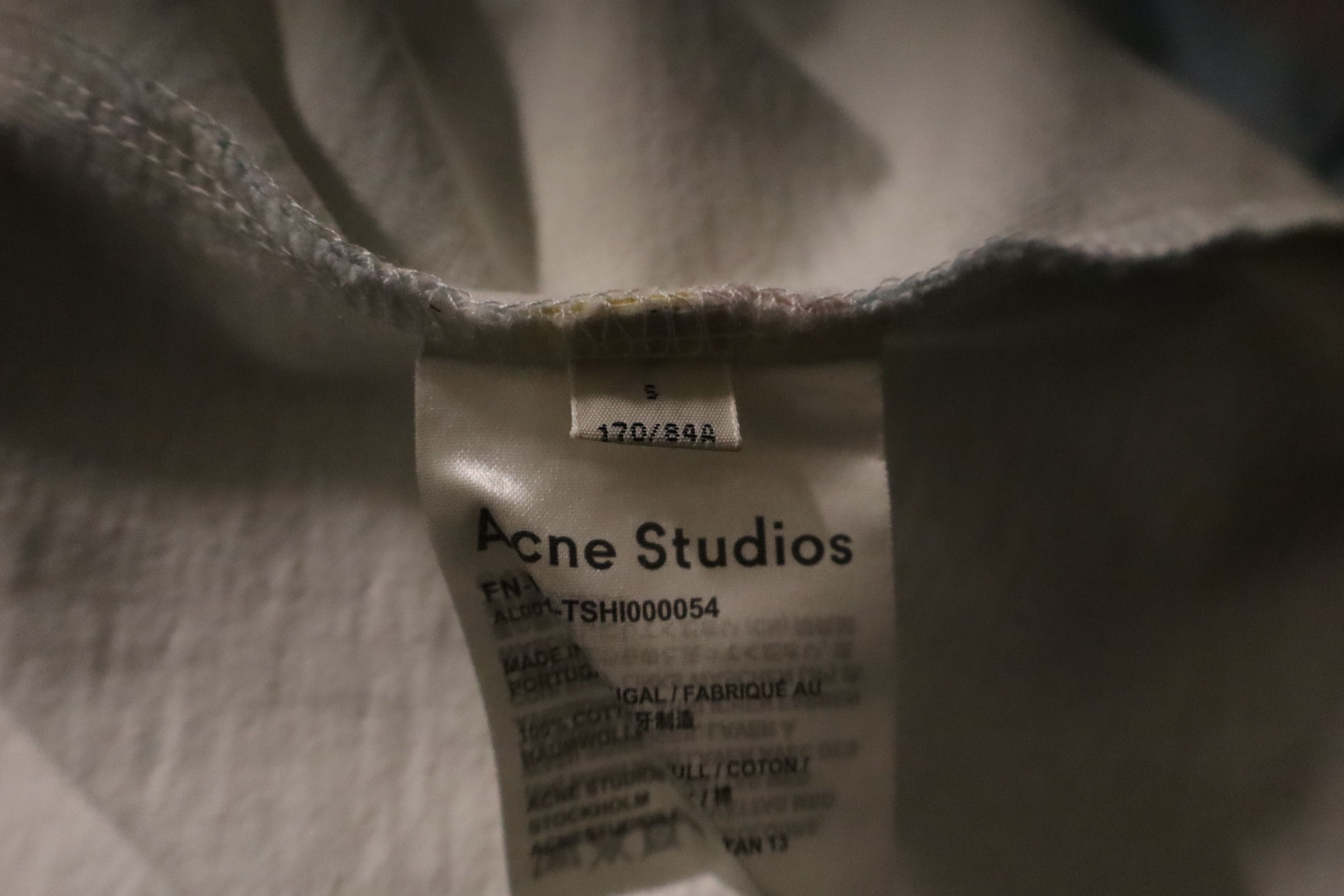 Acne Studios Acne studios logo striped t-shirt Size US S / EU 44-46 / 1 - 13 Thumbnail