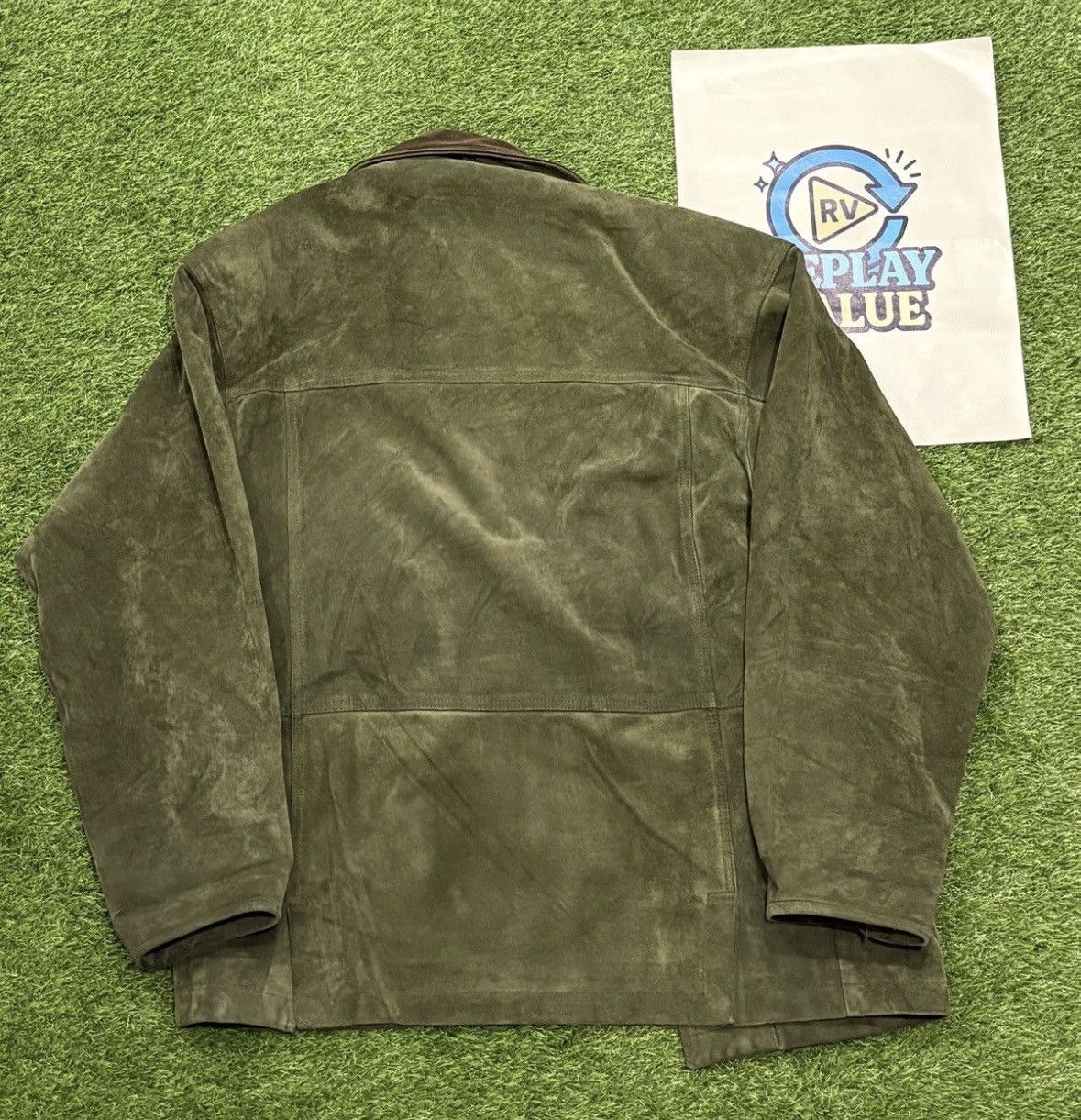 Timberland VINTAGE RARE TIMBERLAND CALF SKIN OVERSIZED LEATHER JACKET Size US S / EU 44-46 / 1 - 2 Thumbnail