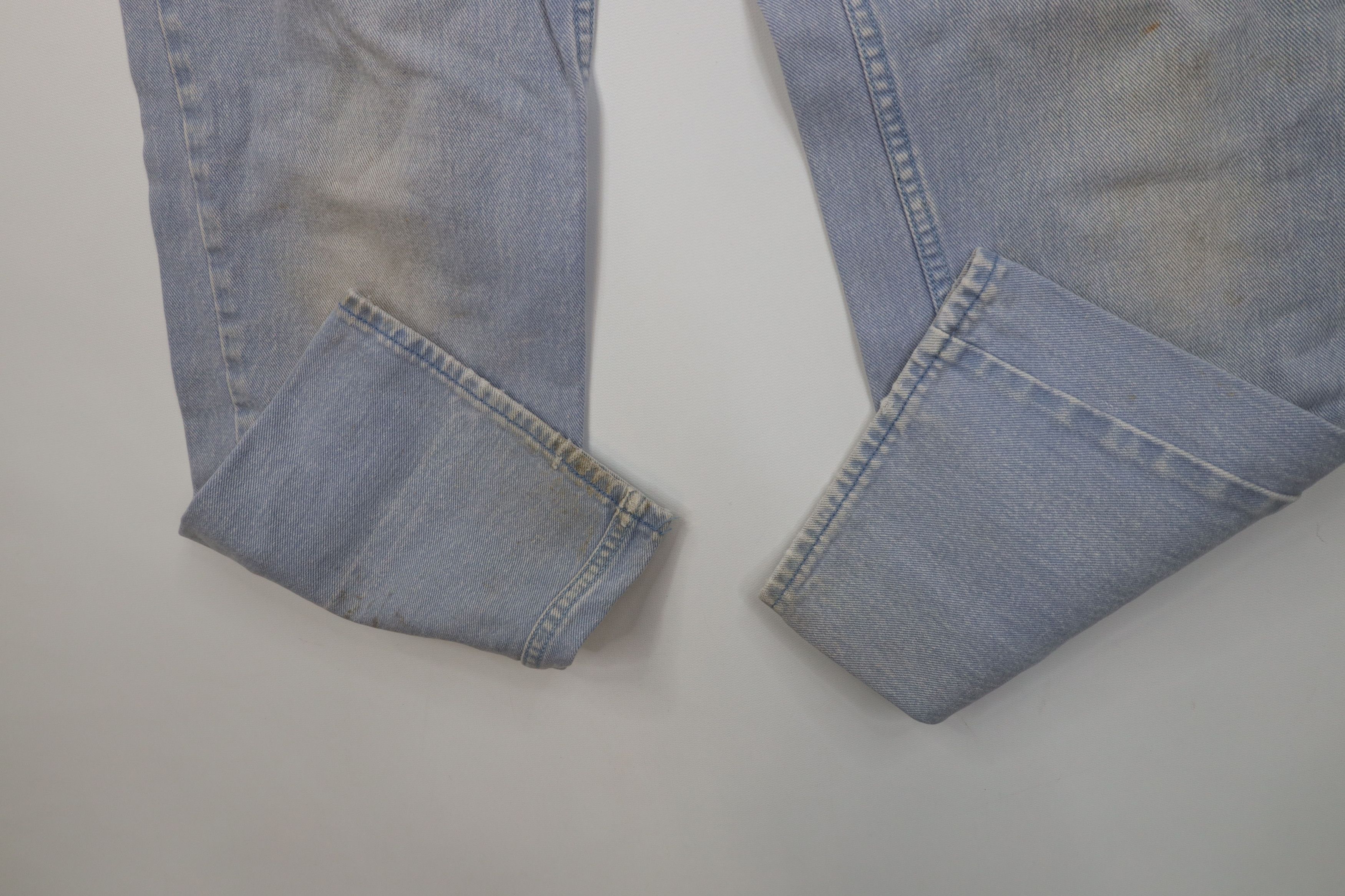 Vintage Vintage 90s Streetwear Pigment Stonewash Straight Leg Jeans Size 28" / US 6 / IT 42 - 5 Thumbnail