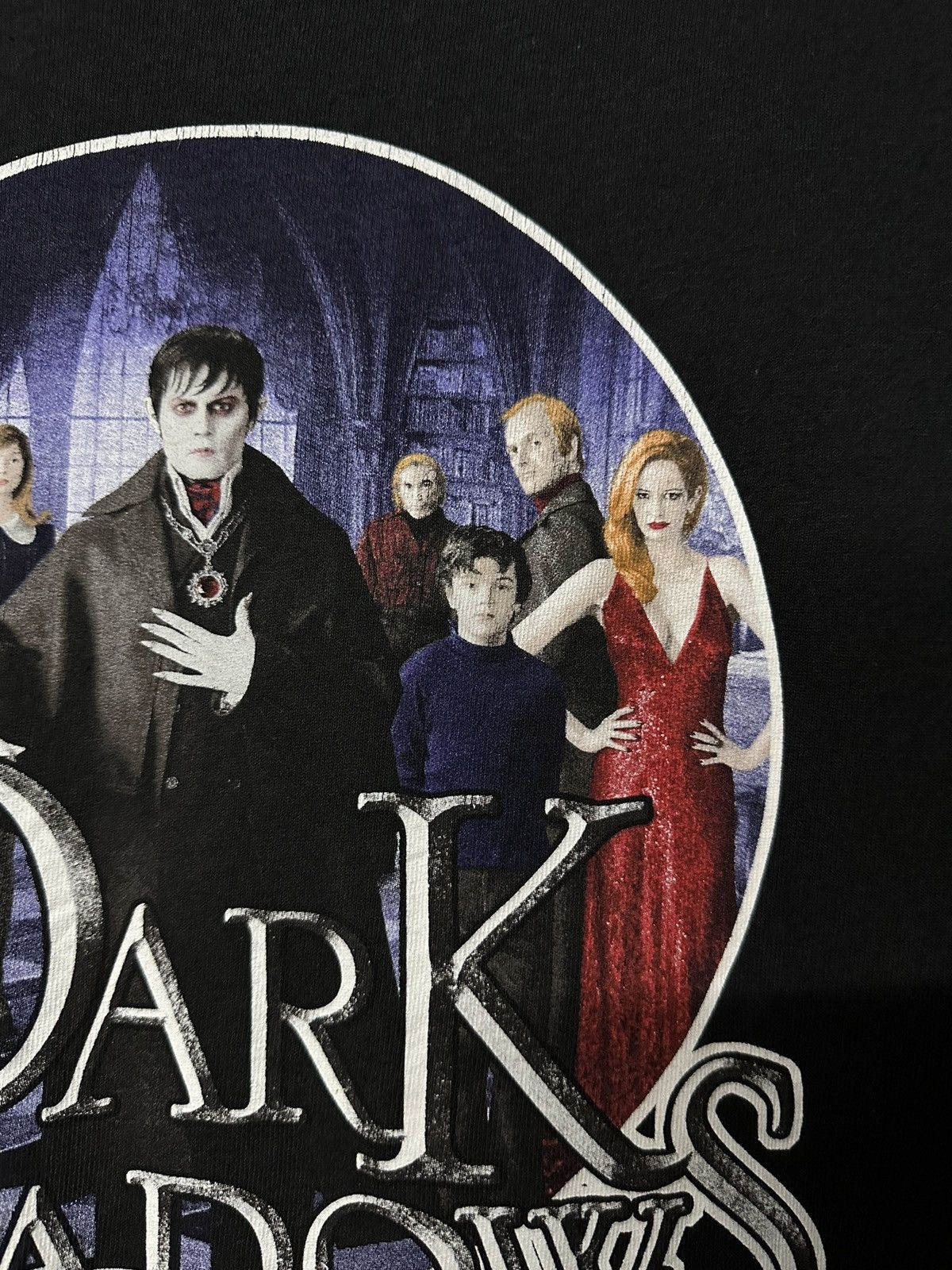Vintage Vintage Y2K Dark Shadows The Movie Faded Tee Size US M / EU 48-50 / 2 - 4 Thumbnail