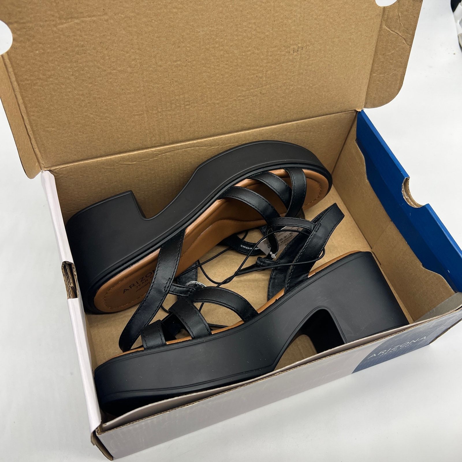 Other Arizona Jean Co Womens Elrose Heeled Sandals Bla Size US 9 / IT 39 - 2 Thumbnail