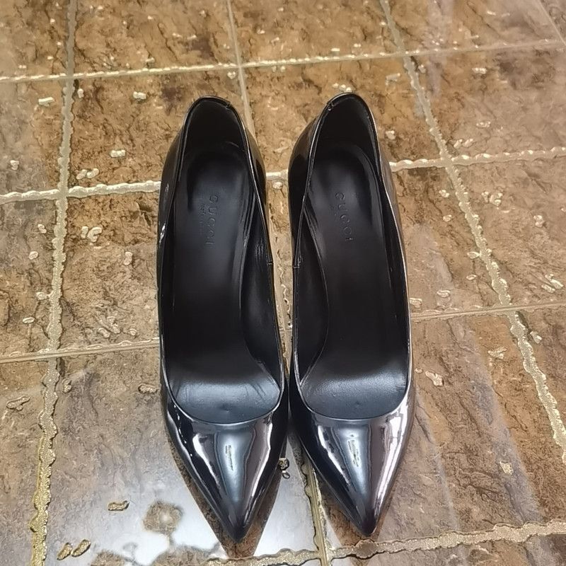 Gucci Gucci Black High Heels for Elegant Occasions - Size US 6 / EU 39 - 2 Thumbnail