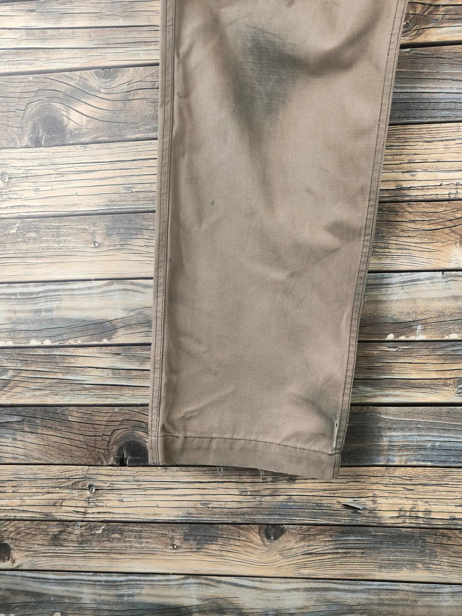 Japanese Brand DLL Burtle worker dirty thrashed cargo pants #46-333 Size US 32 / EU 48 - 4 Thumbnail