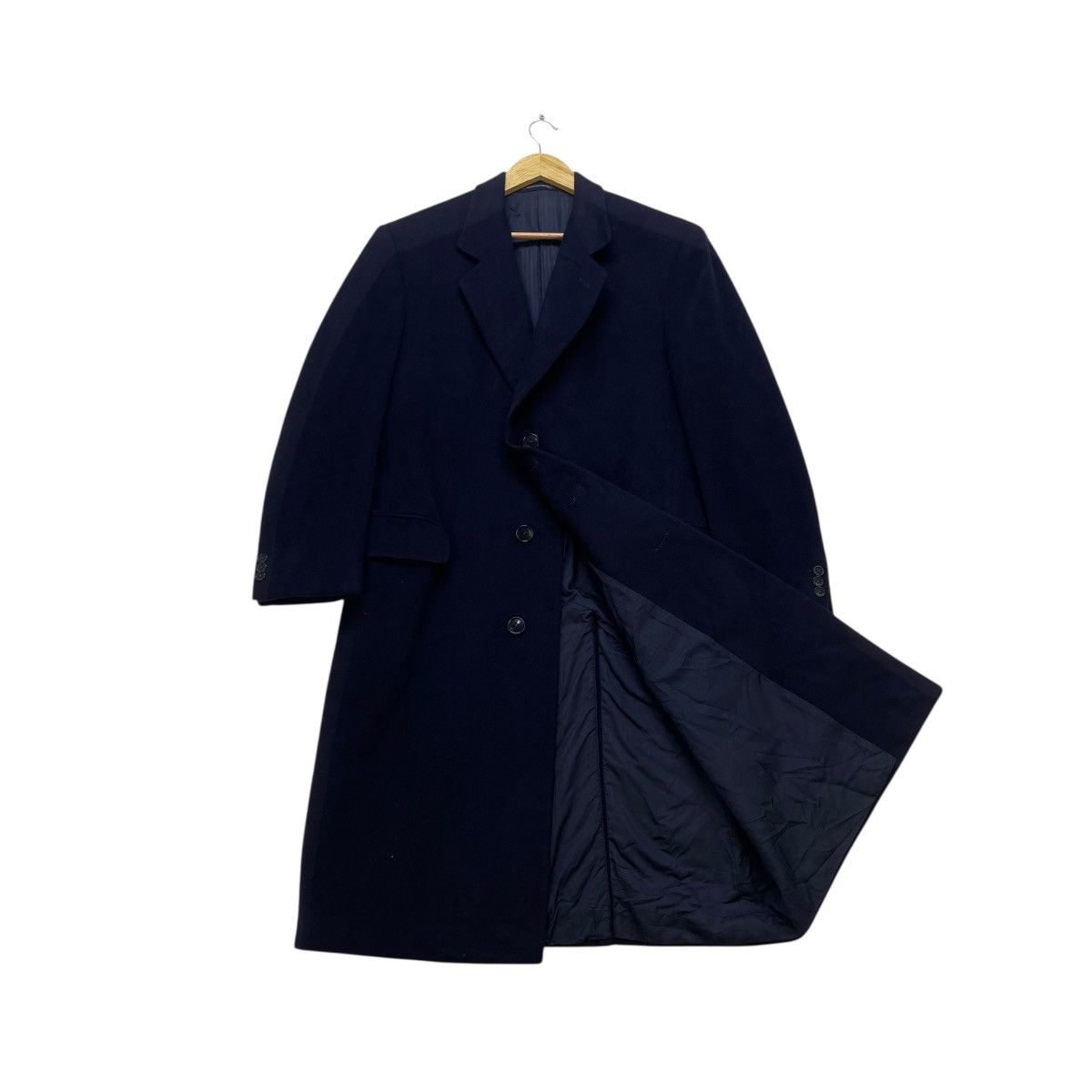 Ermenegildo Zegna 💥Vintage Over Coat Ermenegildo Zegna Jacket Size US M / EU 48-50 / 2 - 1 Thumbnail