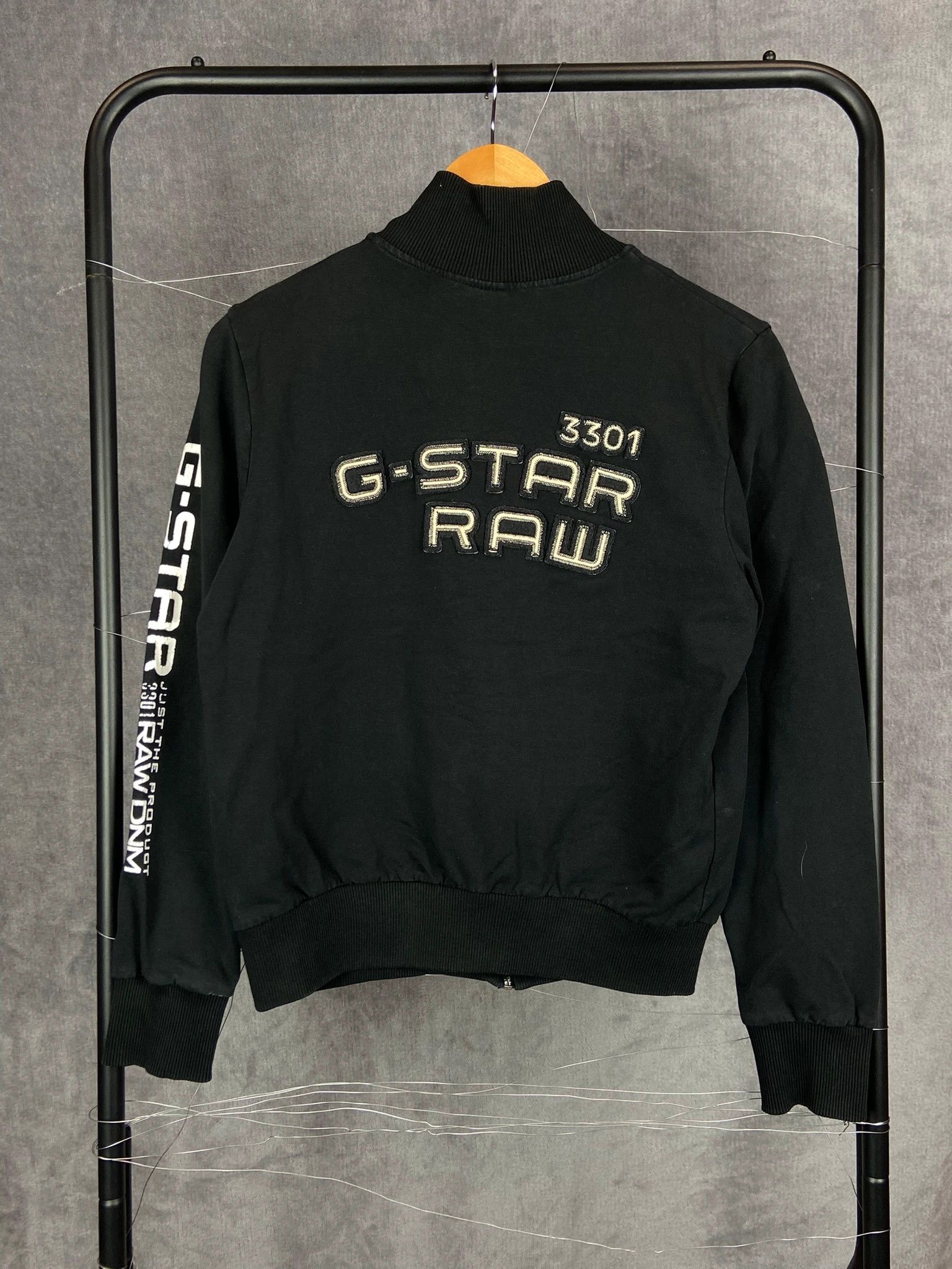 G-Star G-Star RAW Black Sweatshirt XXL Vintage Streetwear Size US XXL / EU 58 / 5 - 1 Thumbnail