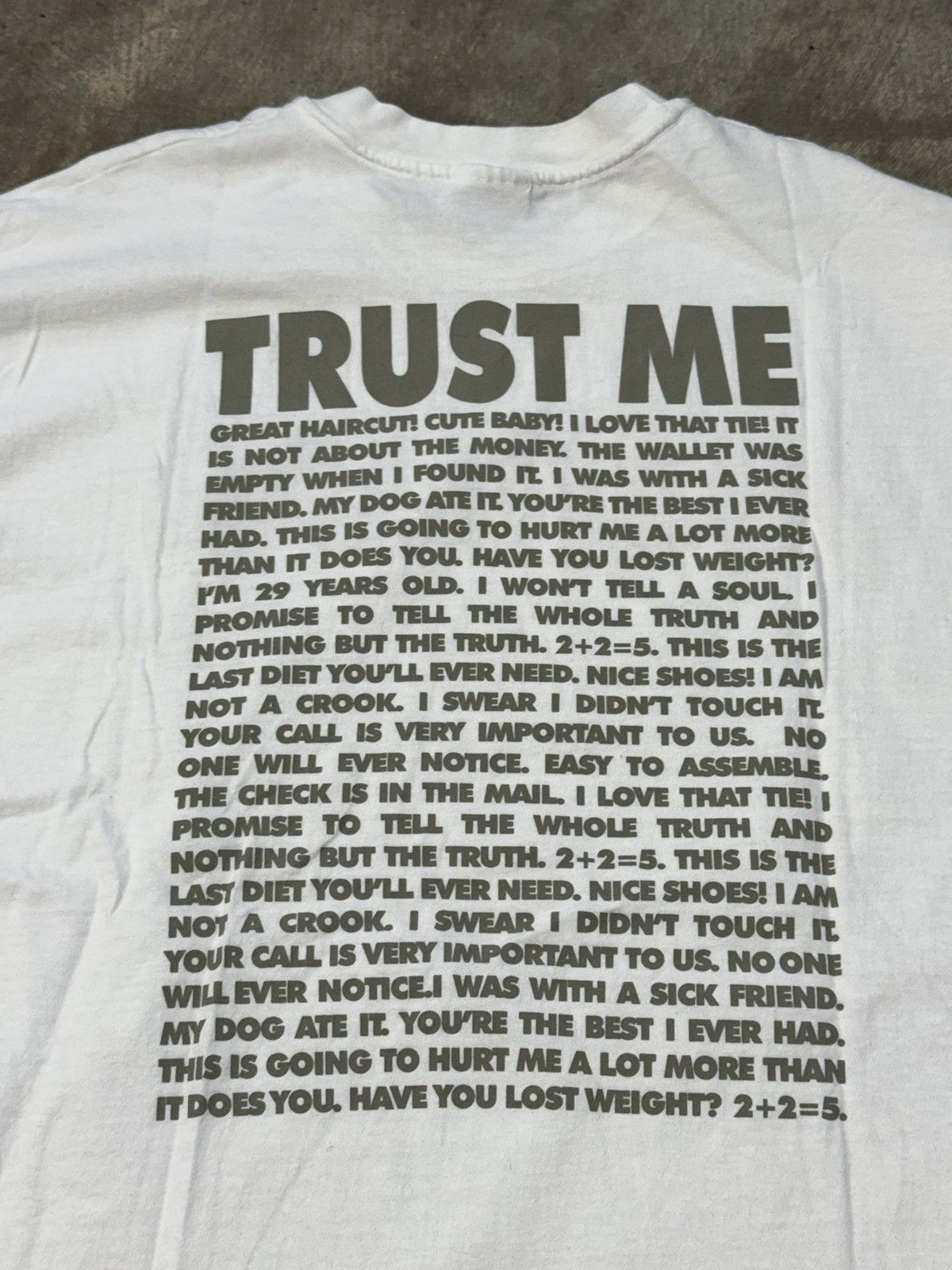 Vintage Vintage 90s 1996 Liar Liar Double Side Promo Movie T-Shirt Size US XXL / EU 58 / 5 - 3 Thumbnail