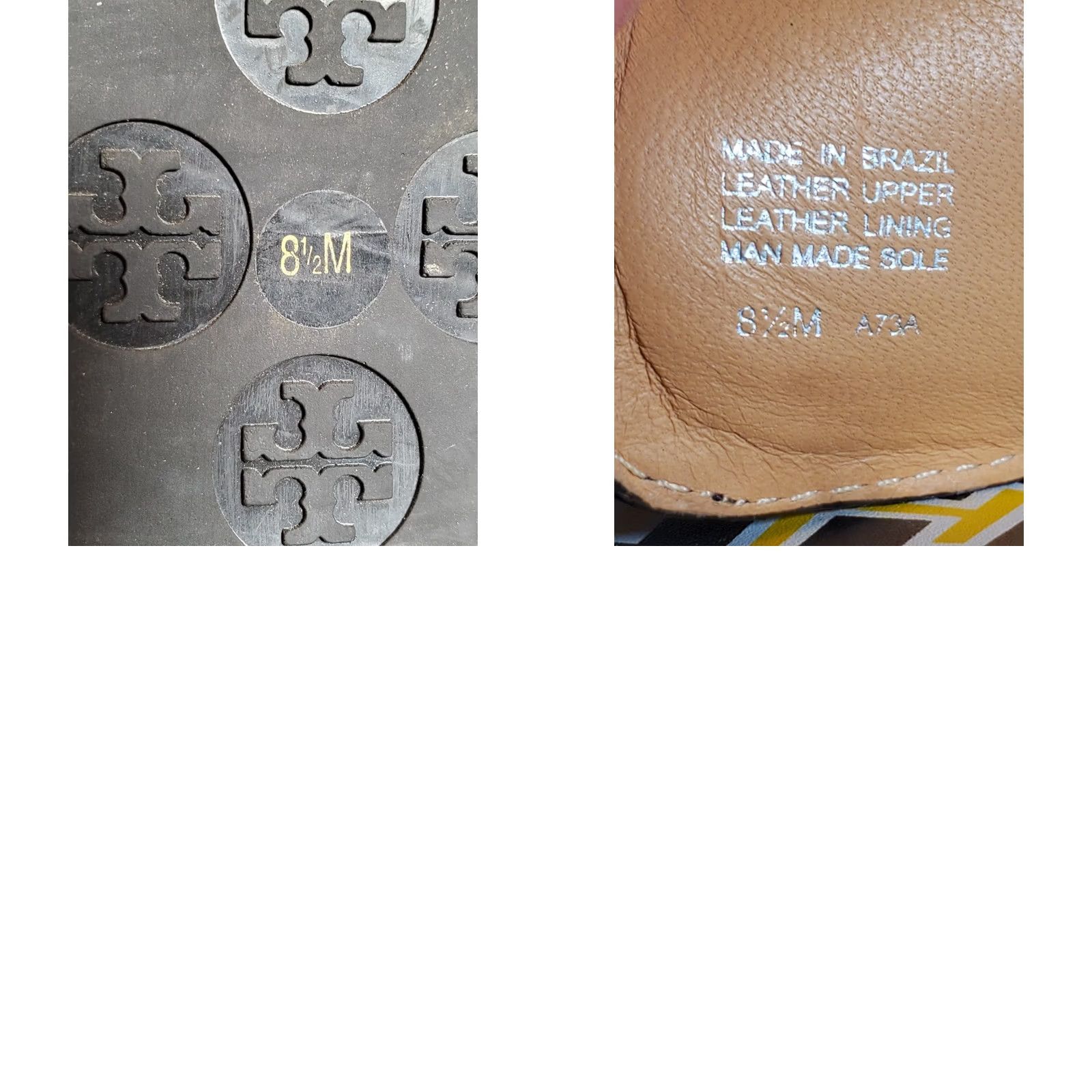 Tory Burch Tory Burch Dixon Patent Leather Wooden Clog Sandals Black Yellow Women US 8.5 Sandal Slip-On Block Heel Vintage No Size US 9 / IT 39 - 9 Thumbnail