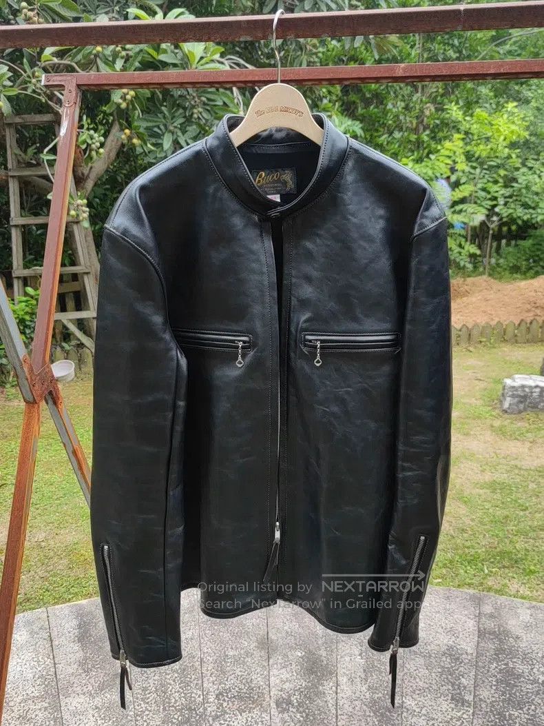 Buco Buco J-100 Motorcycle Jacket, Motorcycle Leather Jacket Size US XL / EU 56 / 4 - 2 Thumbnail