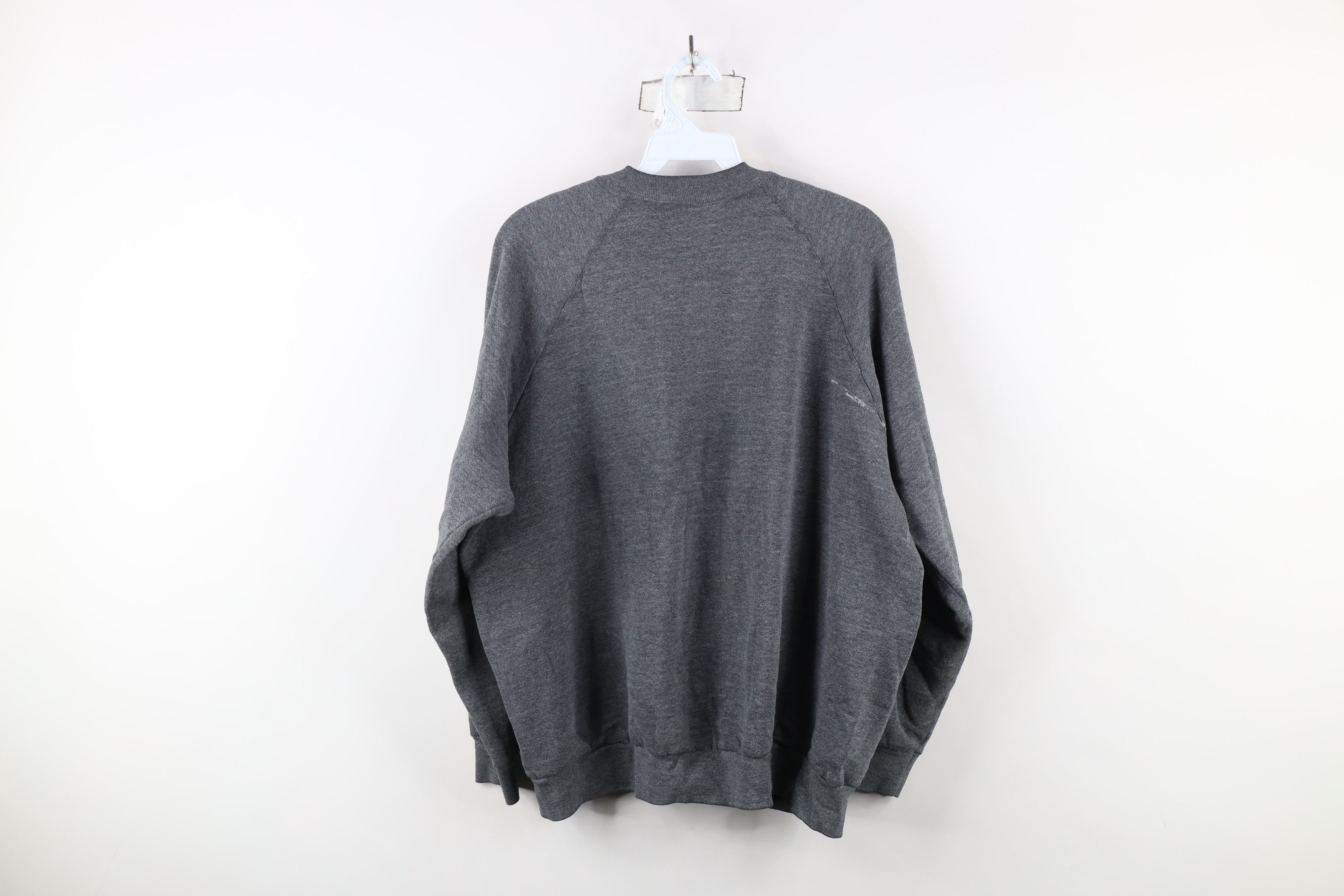 Vintage Vintage 80s 90s Streetwear Blank Crewneck Sweatshirt USA Size US L / EU 52-54 / 3 - 13 Thumbnail