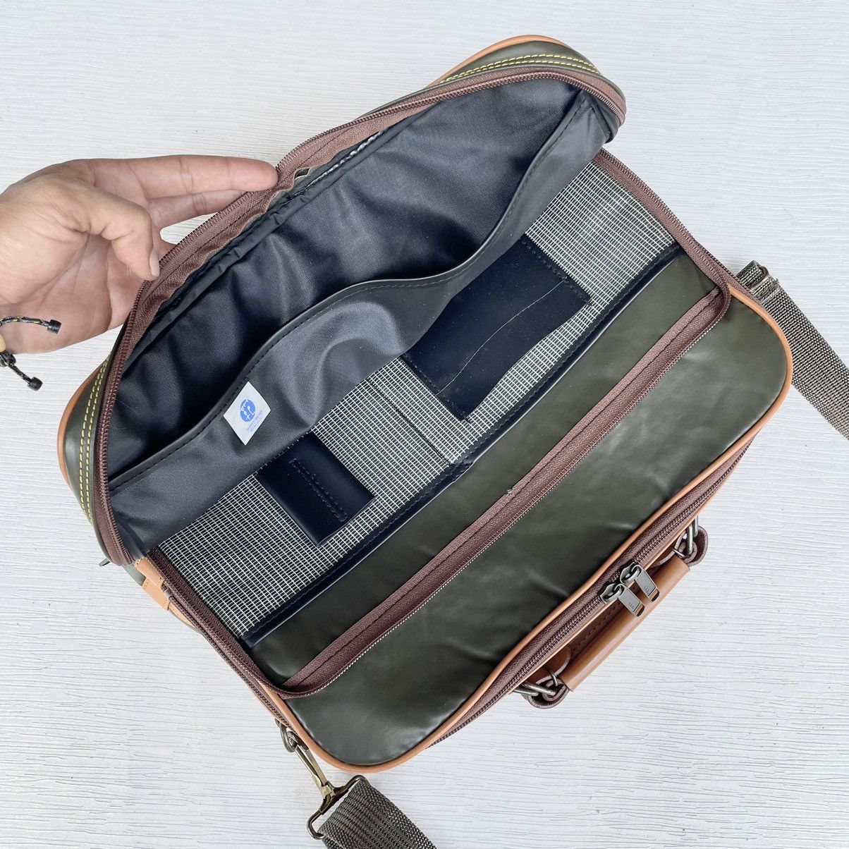 Japanese Brand × Vintage Vintage Office Bag/Messenger Japan Luggage Association Size ONE SIZE - 12 Thumbnail