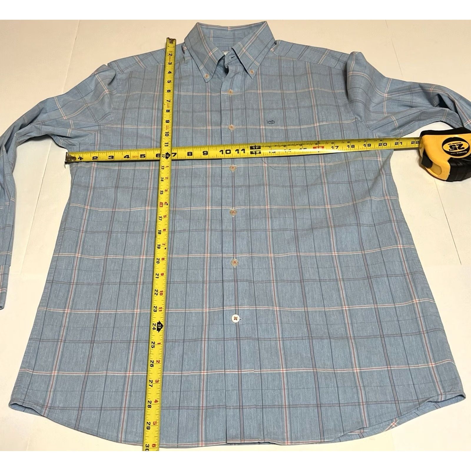 Southern Tide Southern Tide Shirt Men S Blue Plaid Button Down Coastal Passage Long Sleeve Size US S / EU 44-46 / 1 - 4 Thumbnail
