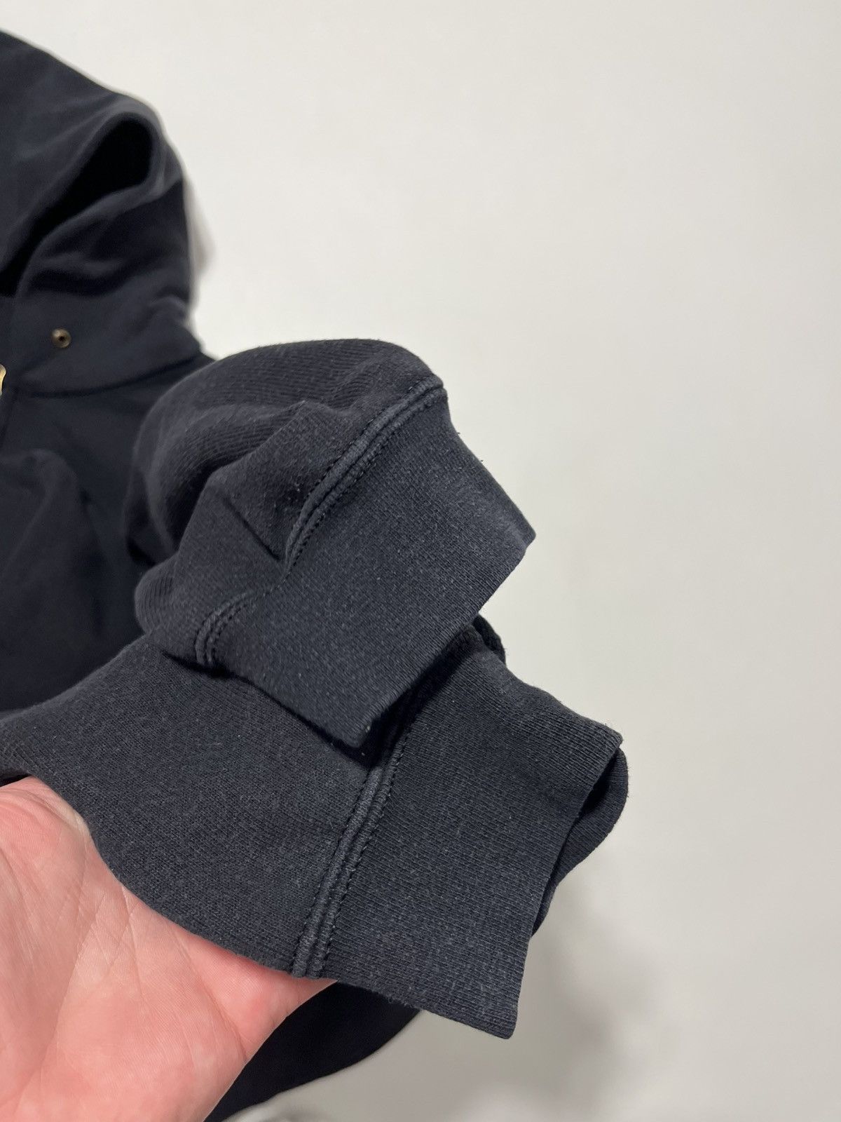 Unsound Rags Perfectly Washed Grey 90s Heavyweight Zip Hoodie Size US XL / EU 56 / 4 - 5 Thumbnail