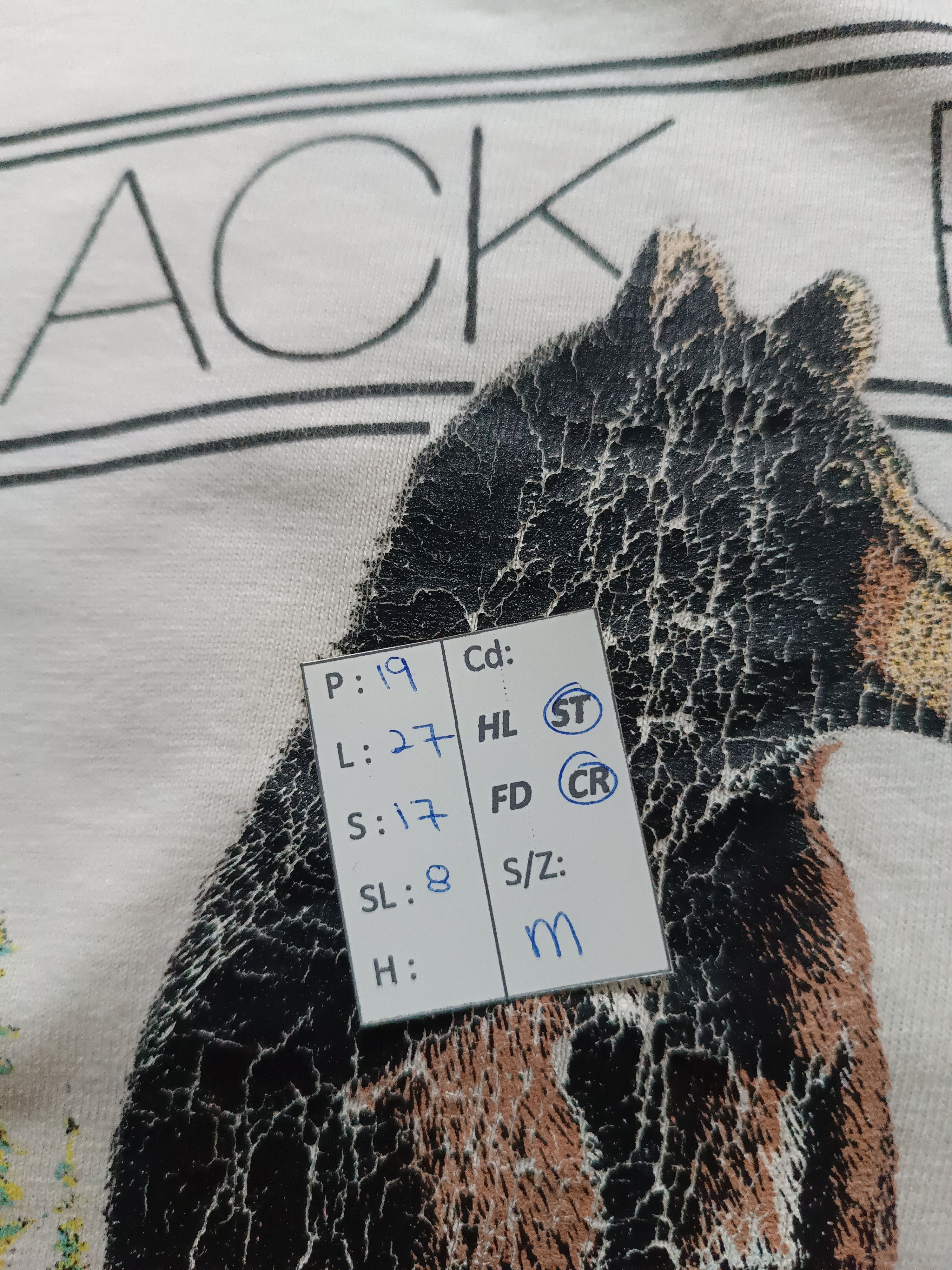Vintage RARE🔥VINTAGE 80'S BLACK BEAR COLLECTOR ANIMAL HABITAT TEE Size US M / EU 48-50 / 2 - 20 Thumbnail