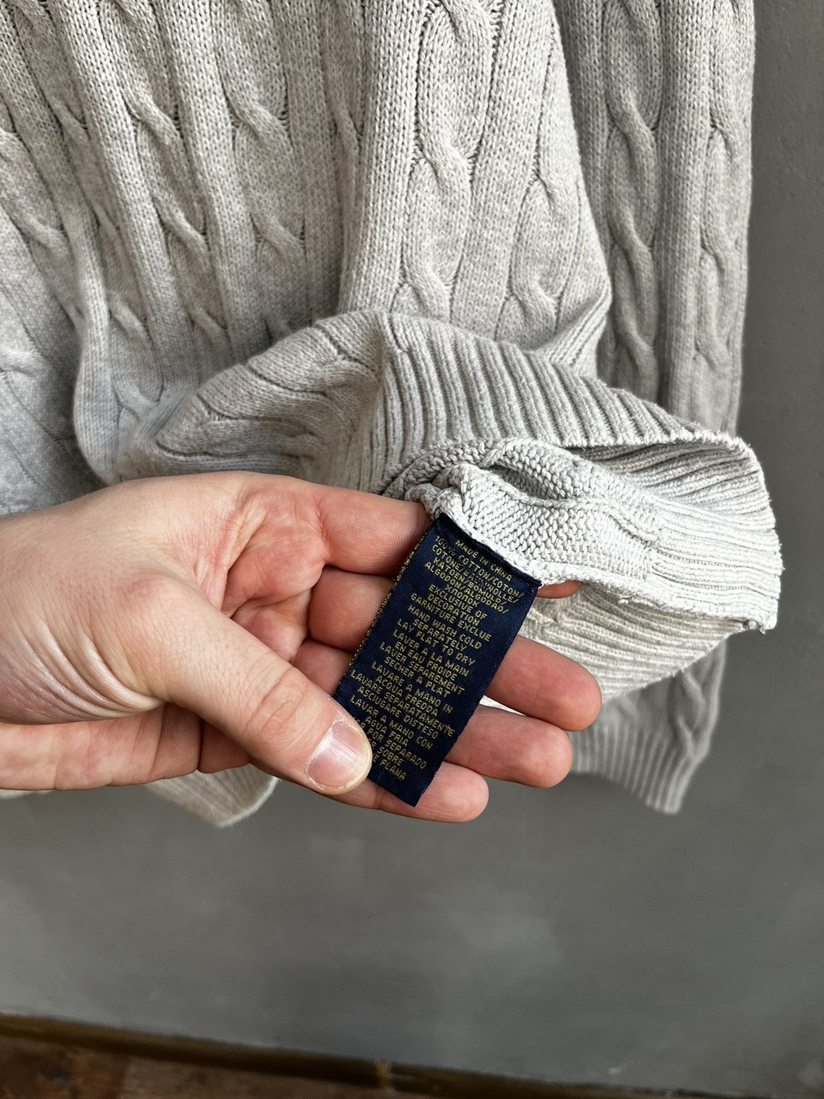 Polo Ralph Lauren × Ralph Lauren × Vintage Ralph Lauren knit sweater Size US XL / EU 56 / 4 - 6 Thumbnail