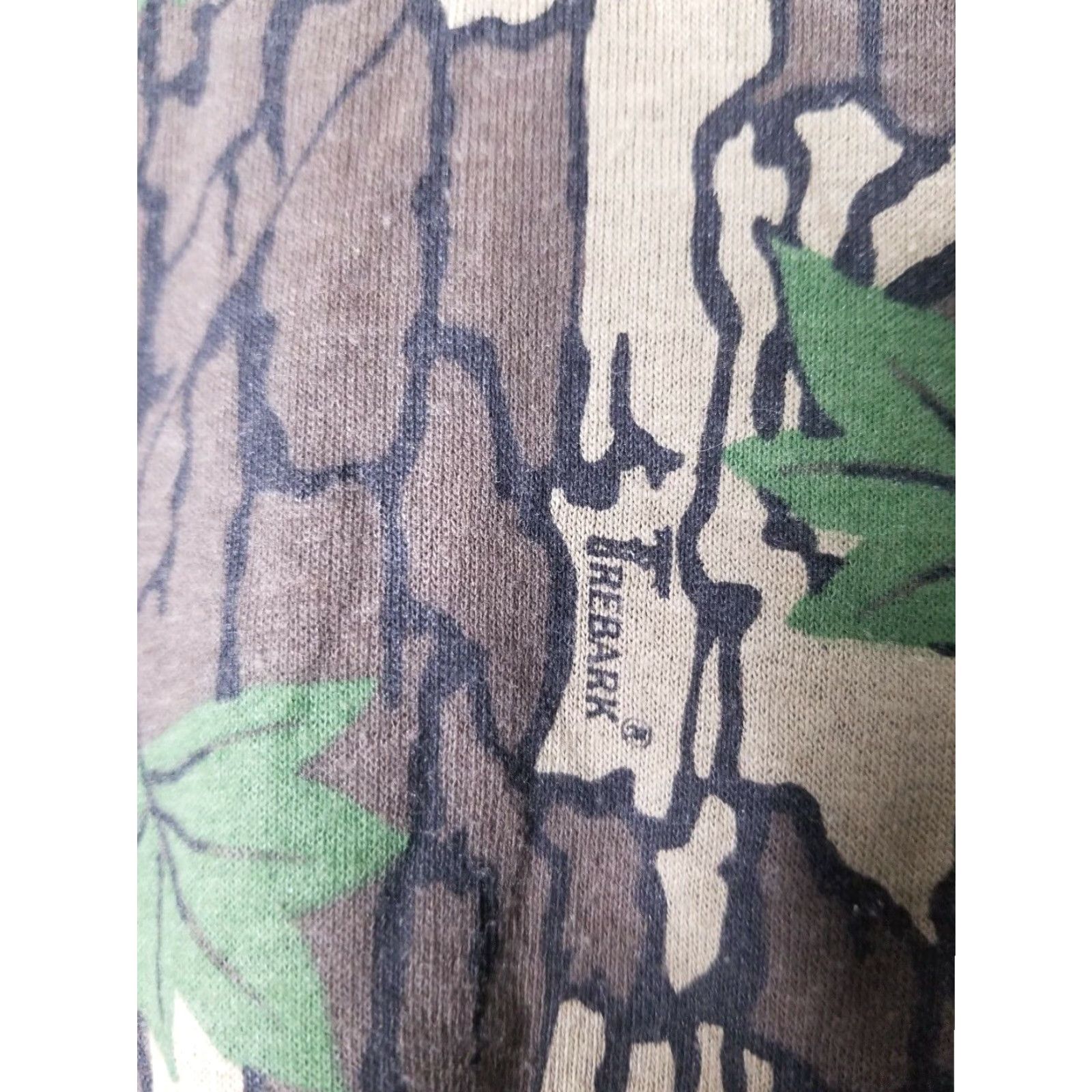 Vintage VINTAGE Trebark Camo T Shirt Mens M USA Made Pocket Tee 80s 90s Green Size US M / EU 48-50 / 2 - 3 Thumbnail