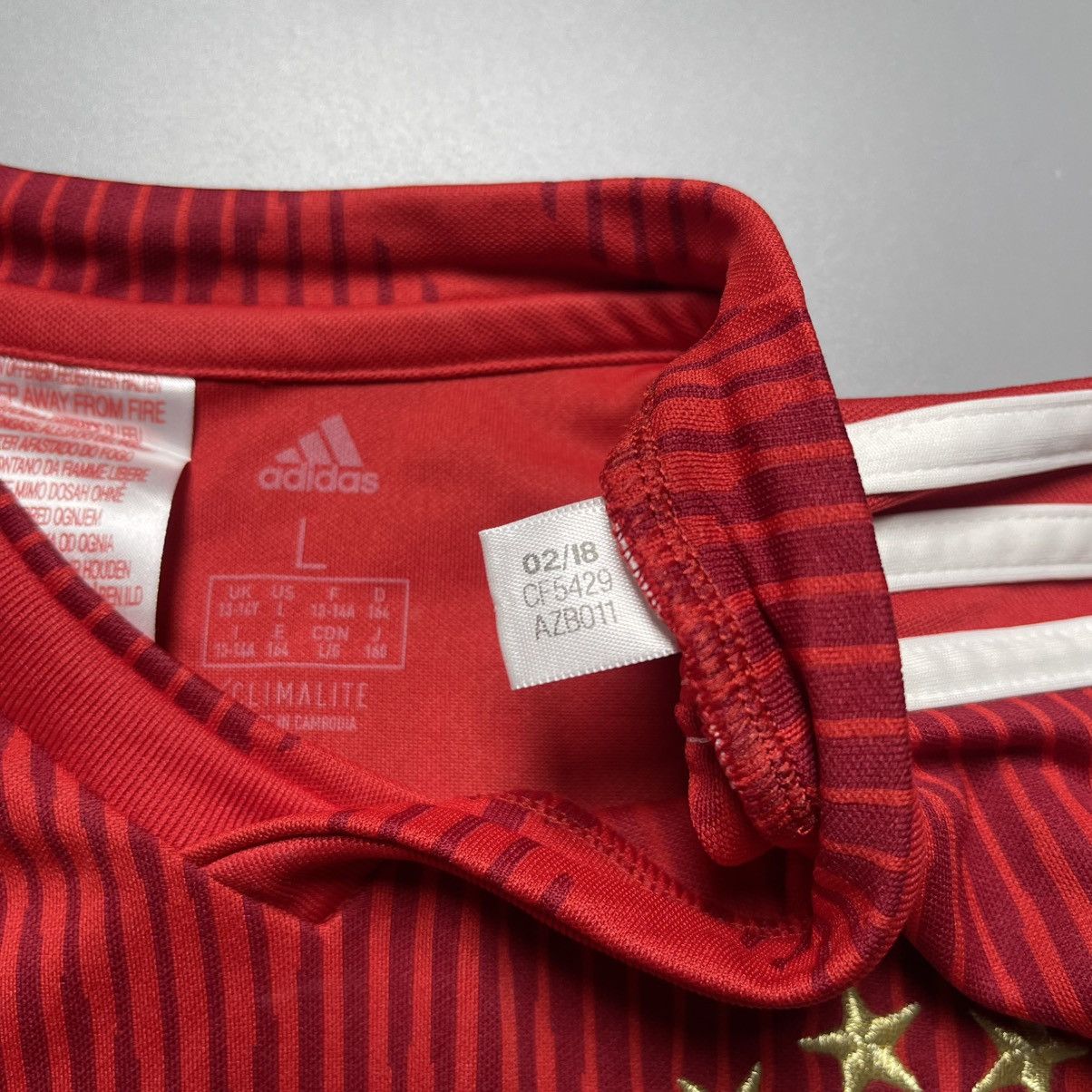 Adidas L KIDS SIZE BAYERN ADIDAS 2018/2019 SOCCER JERSEY #11 JAMES Size US XS / EU 42 / 0 - 7 Thumbnail