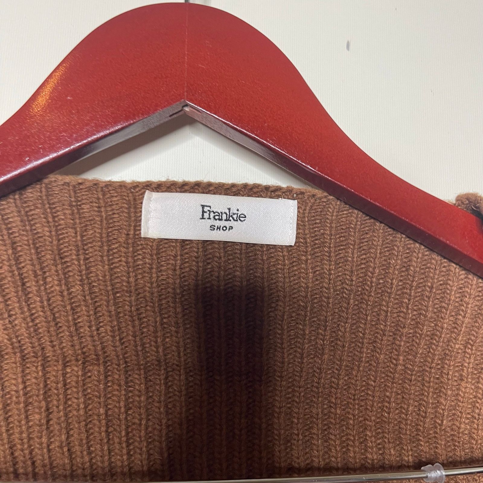 Frankie Shop Frankie Shop Brown Knitted Bolero Shrig Cardigan sleeves M Size M / US 6-8 / IT 42-44 - 3 Thumbnail