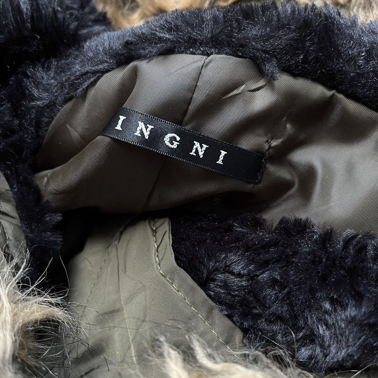 If Six Was Nine 2000S Y2K INGNI Bomber Jacket Fur & Faux LGB Style Size M / US 6-8 / IT 42-44 - 5 Thumbnail