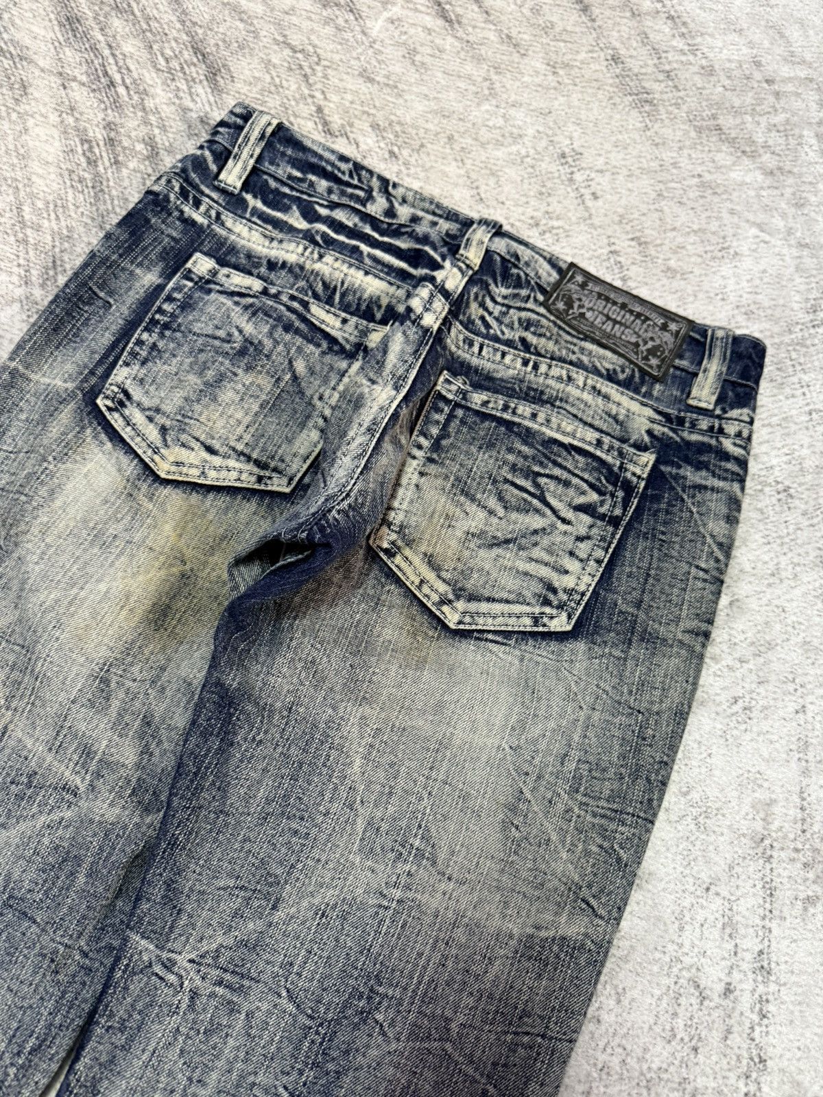 Hysteric Glamour × Japanese Brand The Vintage Standard Acid Wash Destroy Jeans Size US 29 - 13 Thumbnail