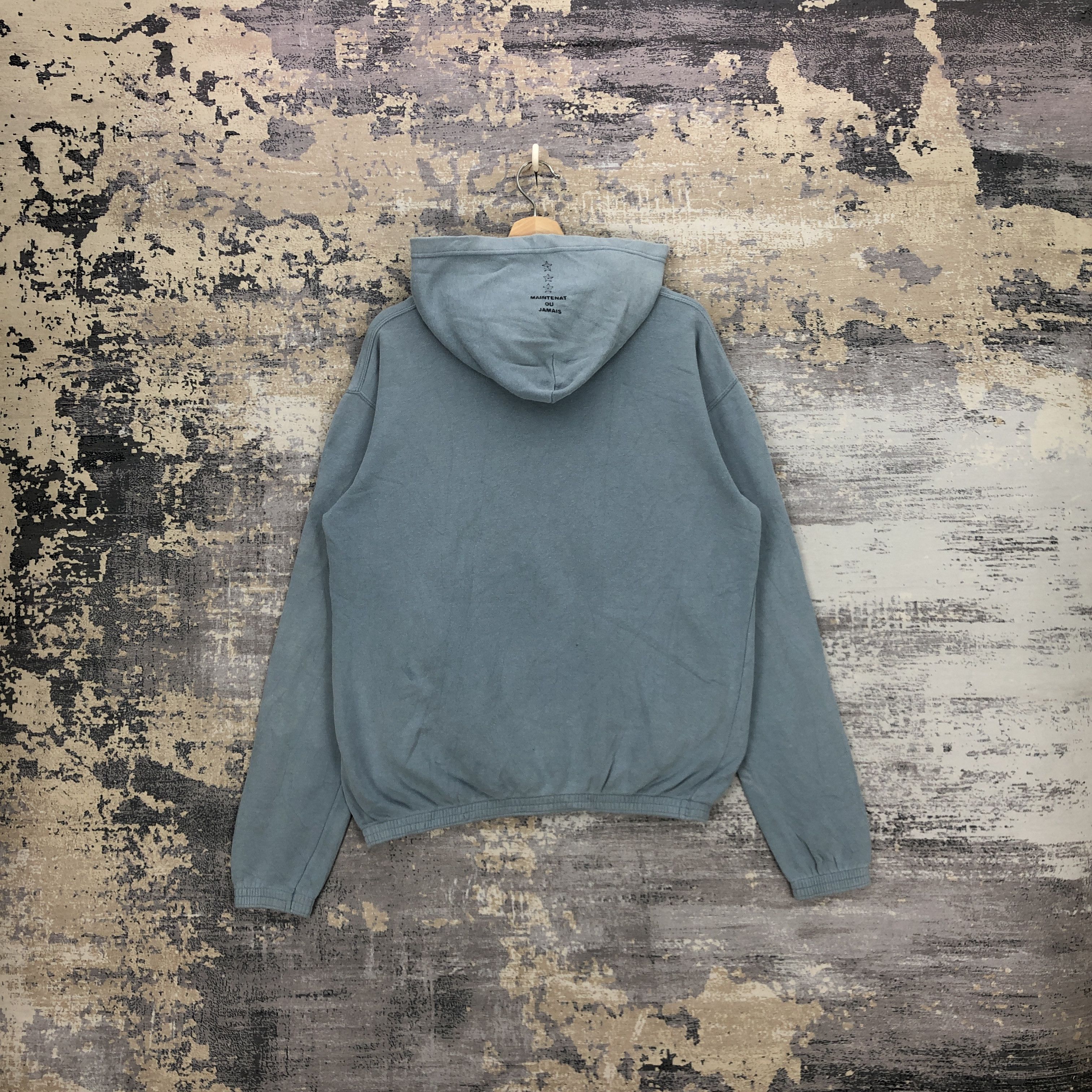 Japanese Brand × Vintage Vintage 90s Repartir a Zero Sweater Hoodie Sweatshirt Size US L / EU 52-54 / 3 - 9 Thumbnail