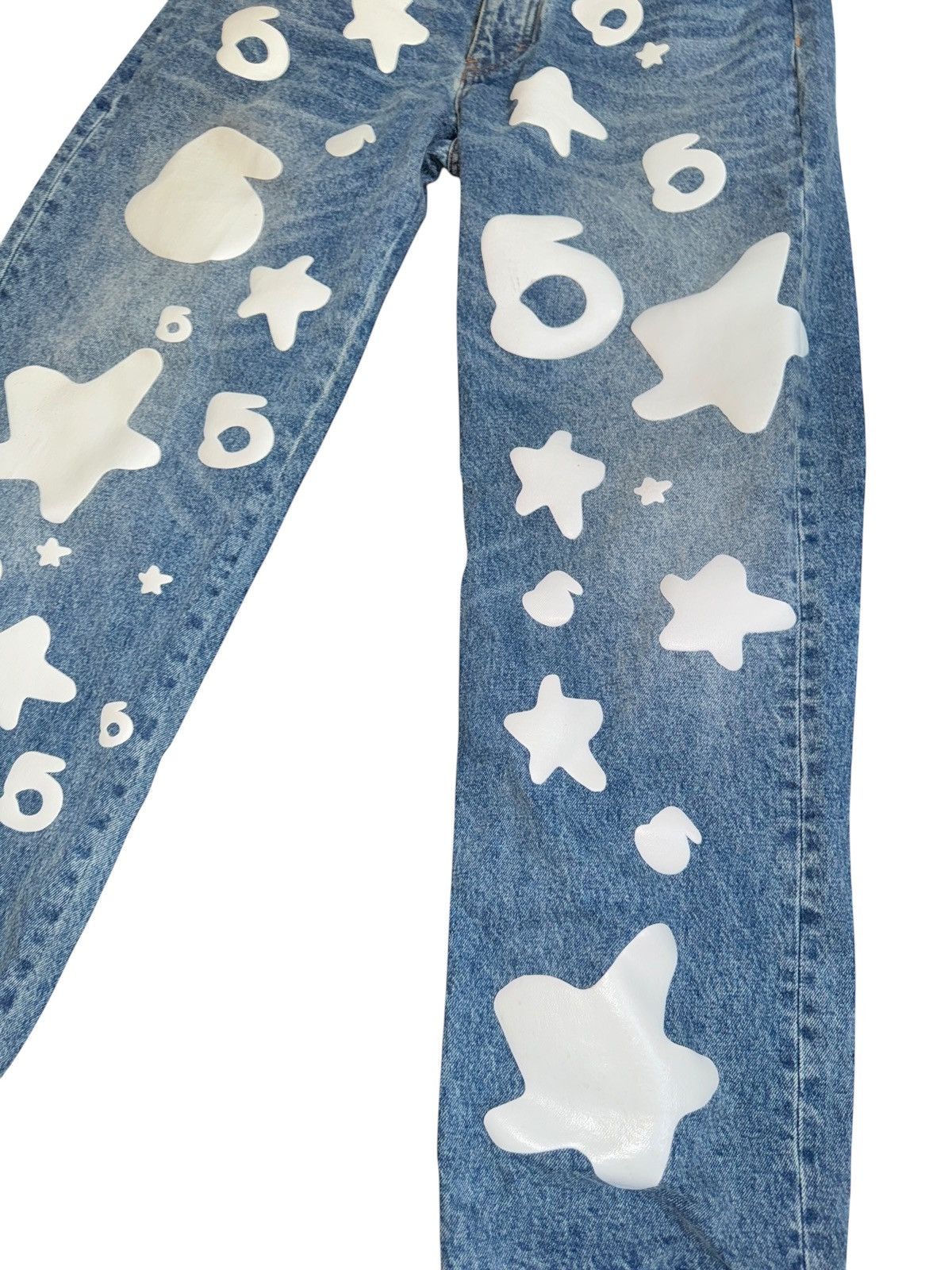 Sp5der Beluga Light Wash Jeans - Size 32