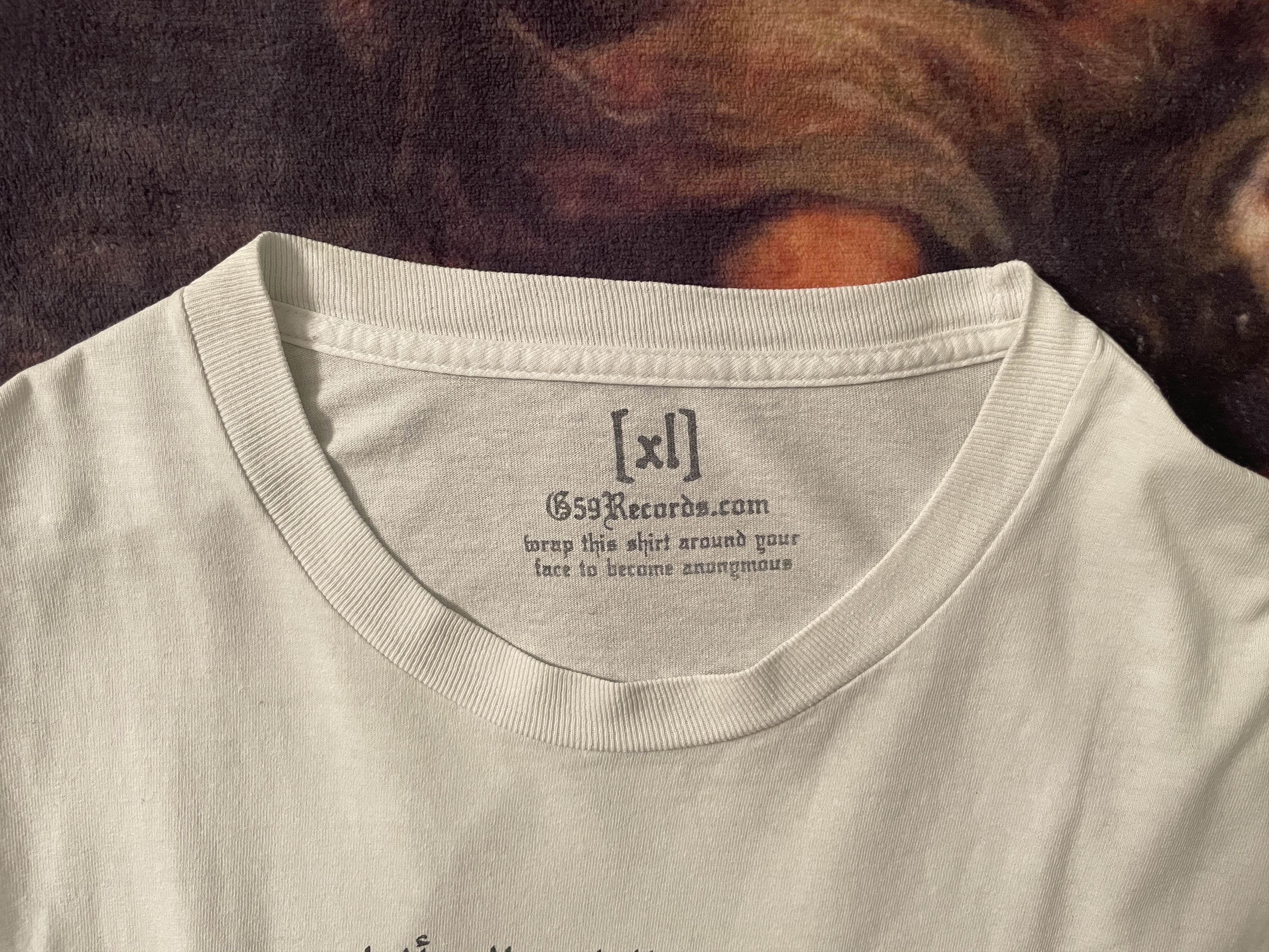 G59 Records Gihad Tee (White) Size US XL / EU 56 / 4 - 5 Thumbnail