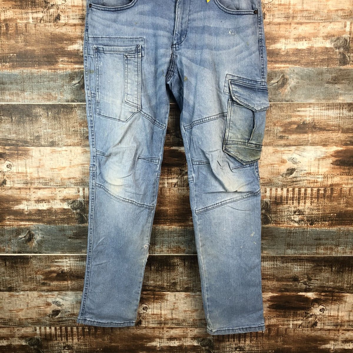 Japanese Brand G Ground utility tactical worker Multipocket Pants #A2086 Size US 35 - 3 Thumbnail