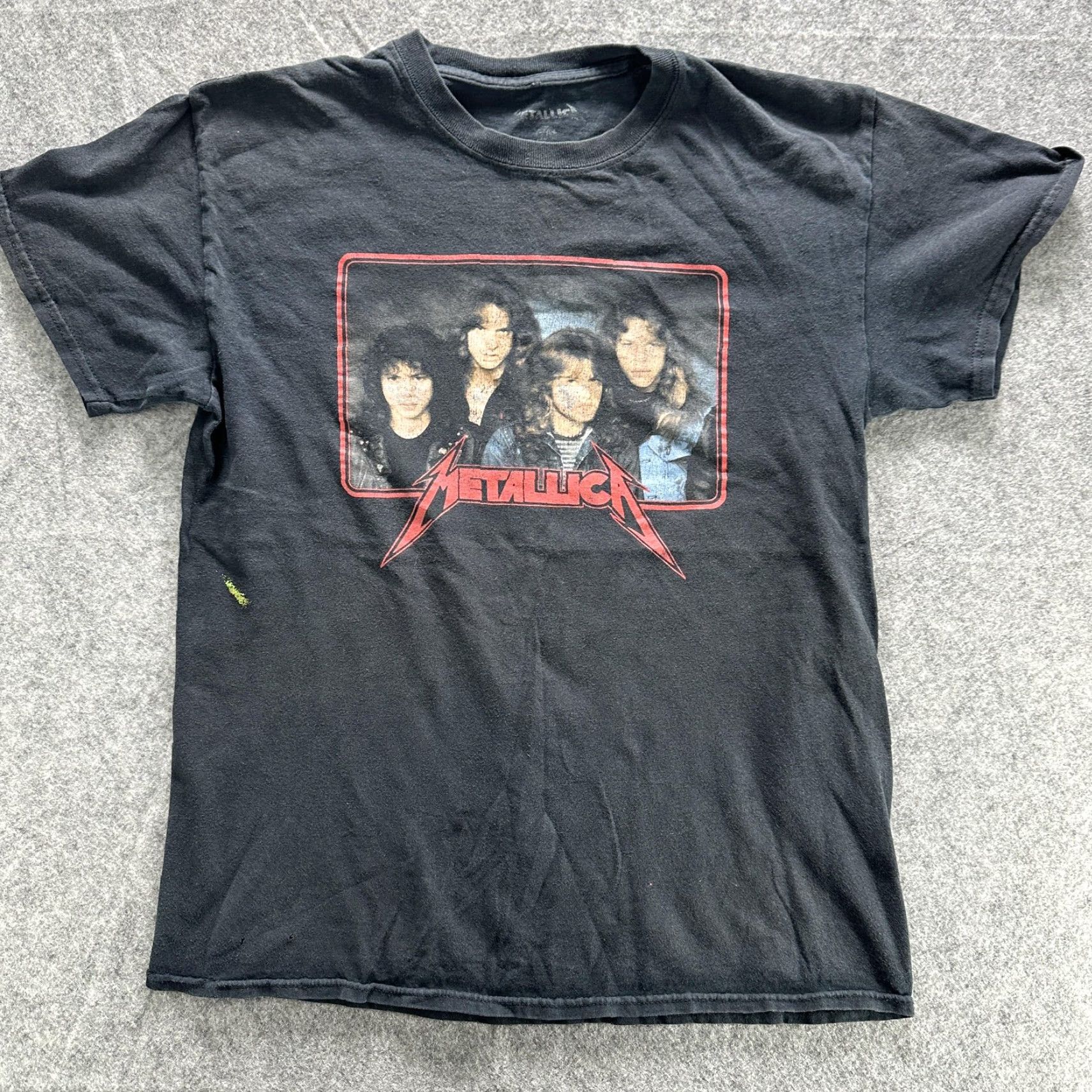Vintage Metallica Shirt Mens Medium Black Band Graphic Tee Rock Music Concert Tour Size US M / EU 48-50 / 2 - 2 Thumbnail