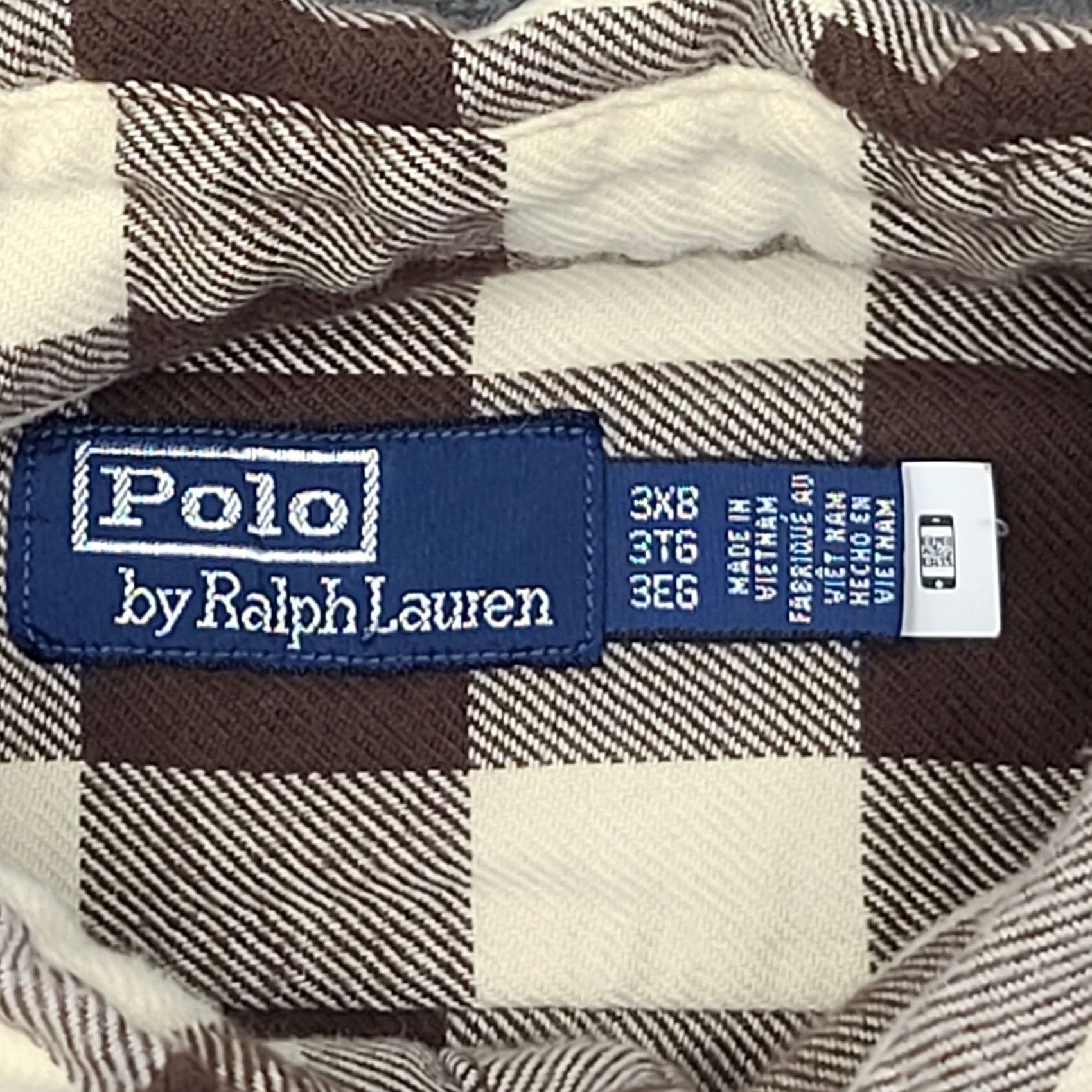 Polo Ralph Lauren Polo Ralph Lauren Work Shirt Mens 3XB Buffalo Plaid Twill Big & Tall Shirt Ladies? Size US XXL / EU 58 / 5 - 3 Thumbnail