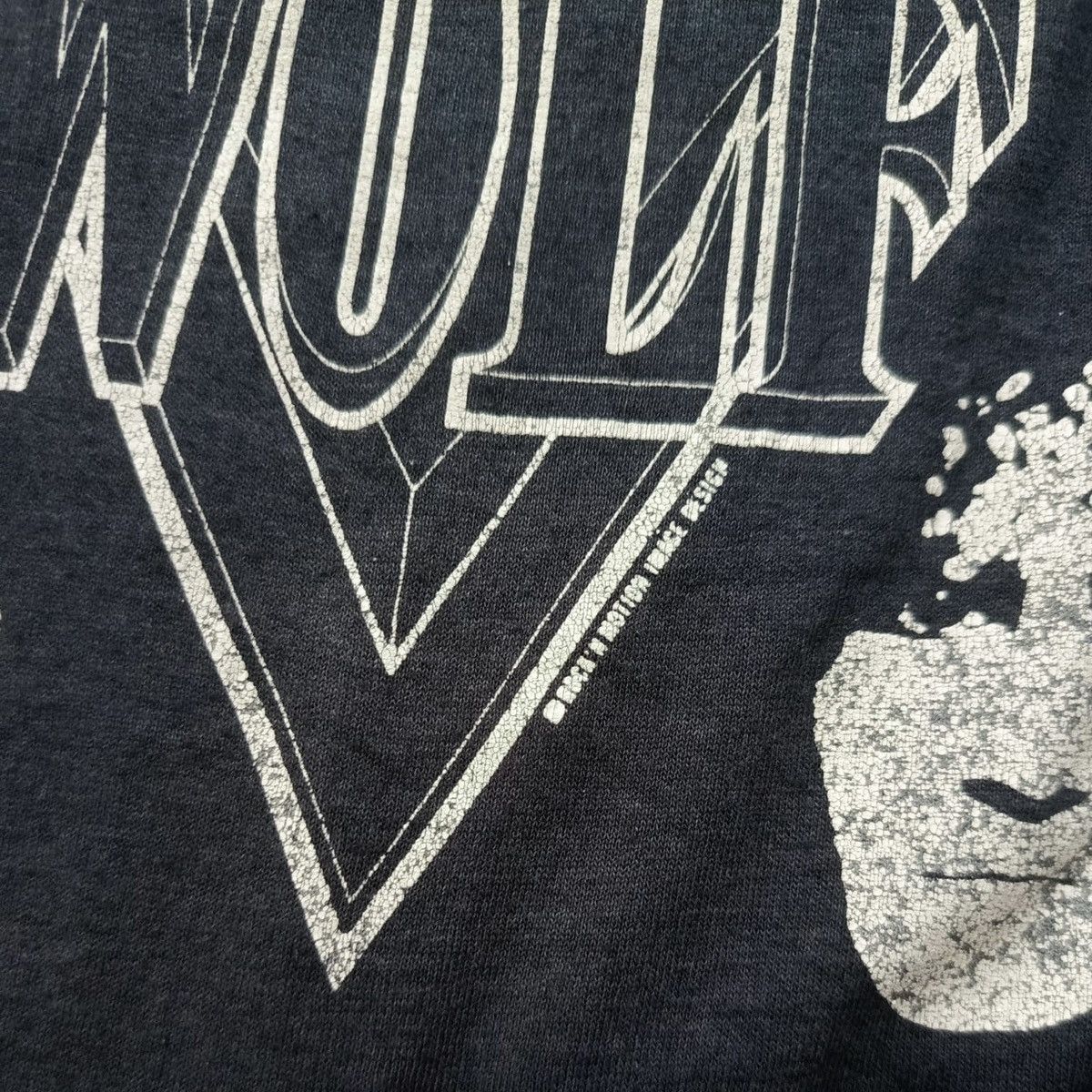 Vintage 80s Cry Wolf Band Tour Japan Tshirt