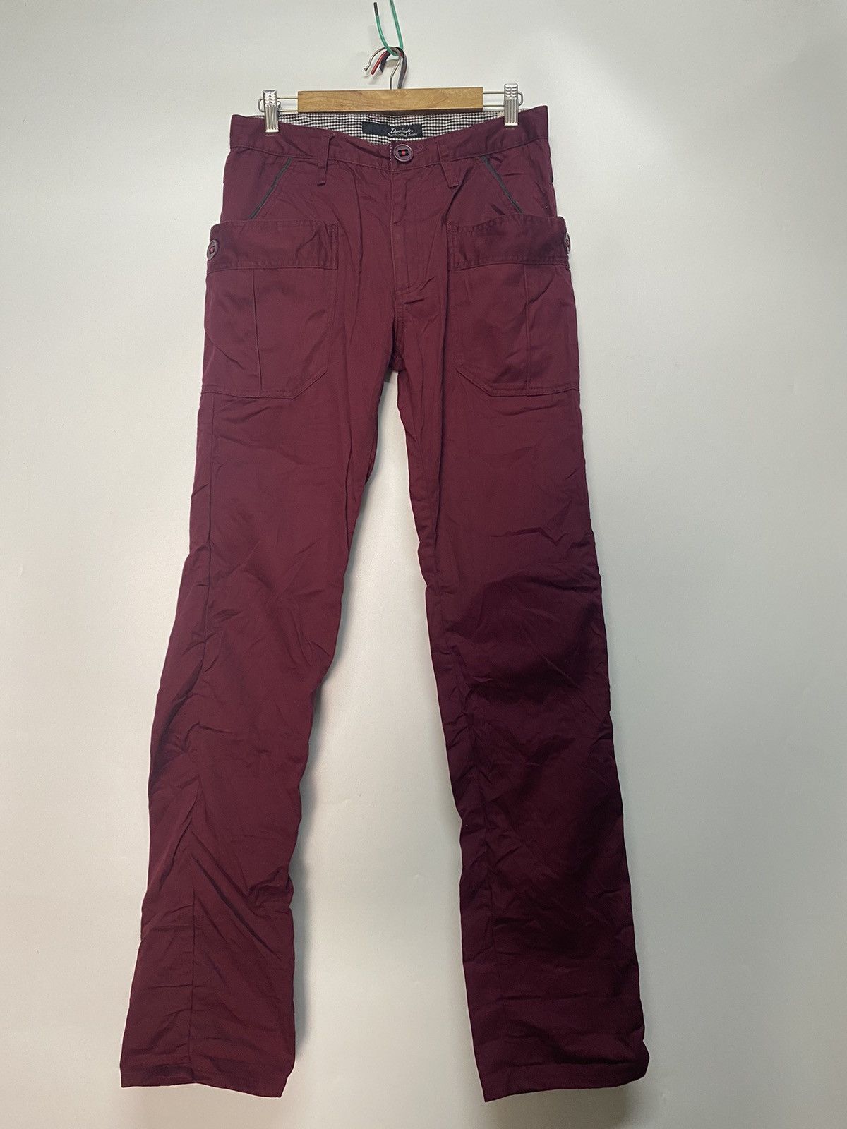 Vintage Japanese Brand Dominate Handcrafted Jeans Multi Pocket Pants Size US 32 / EU 48 - 1 Thumbnail