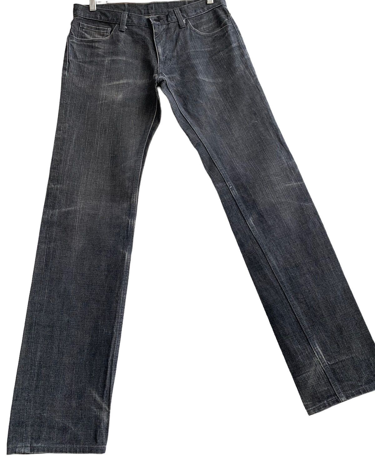 image of Number N Ine x Takahiromiyashita The Soloist Vintage Pain Number Nine Takahiro Miyashita Jeans in B