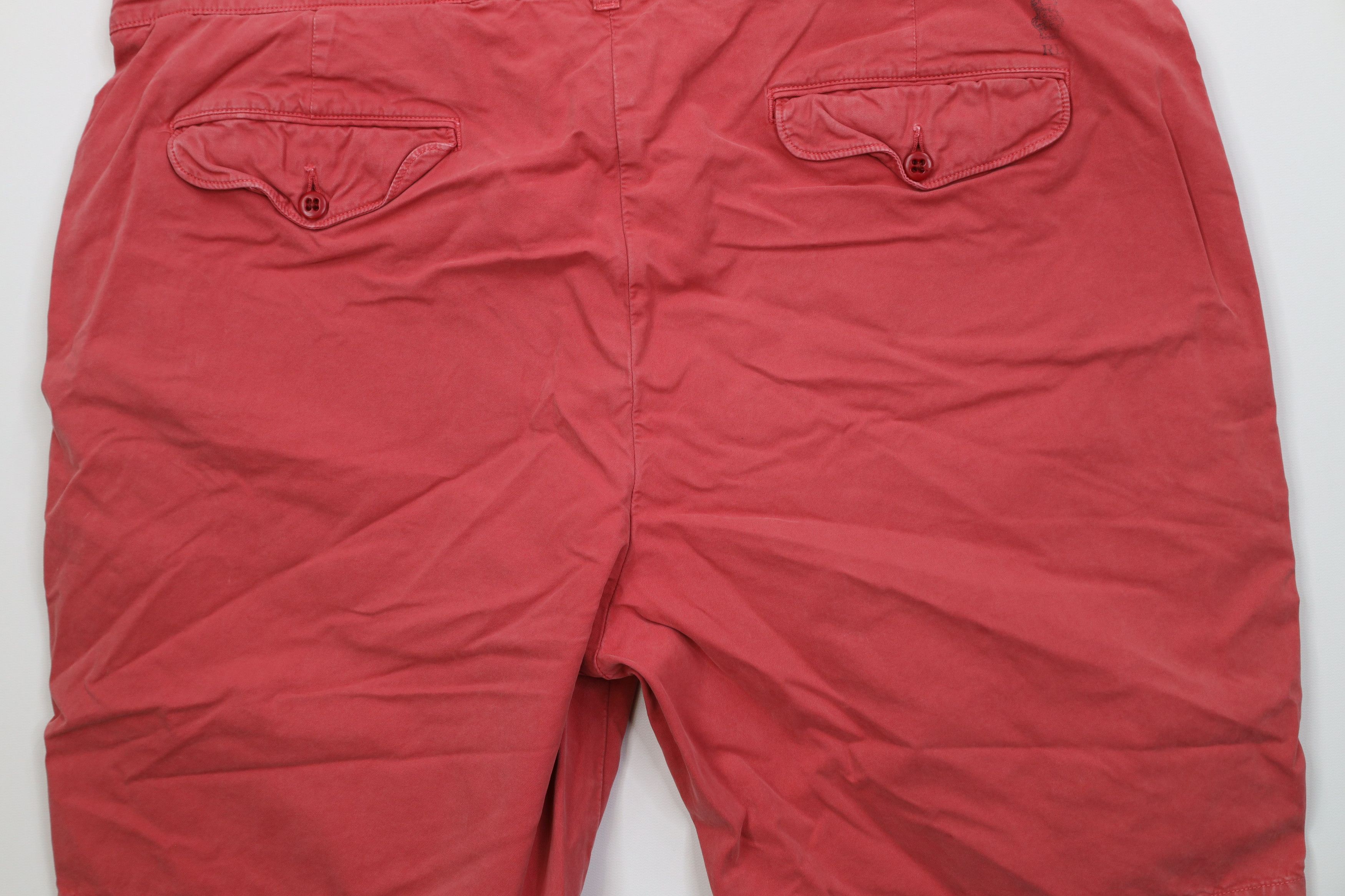 Ralph Lauren Vintage 90s Ralph Lauren Fly GI Surplus Crest Shorts Red Size US 38 / EU 54 - 12 Thumbnail