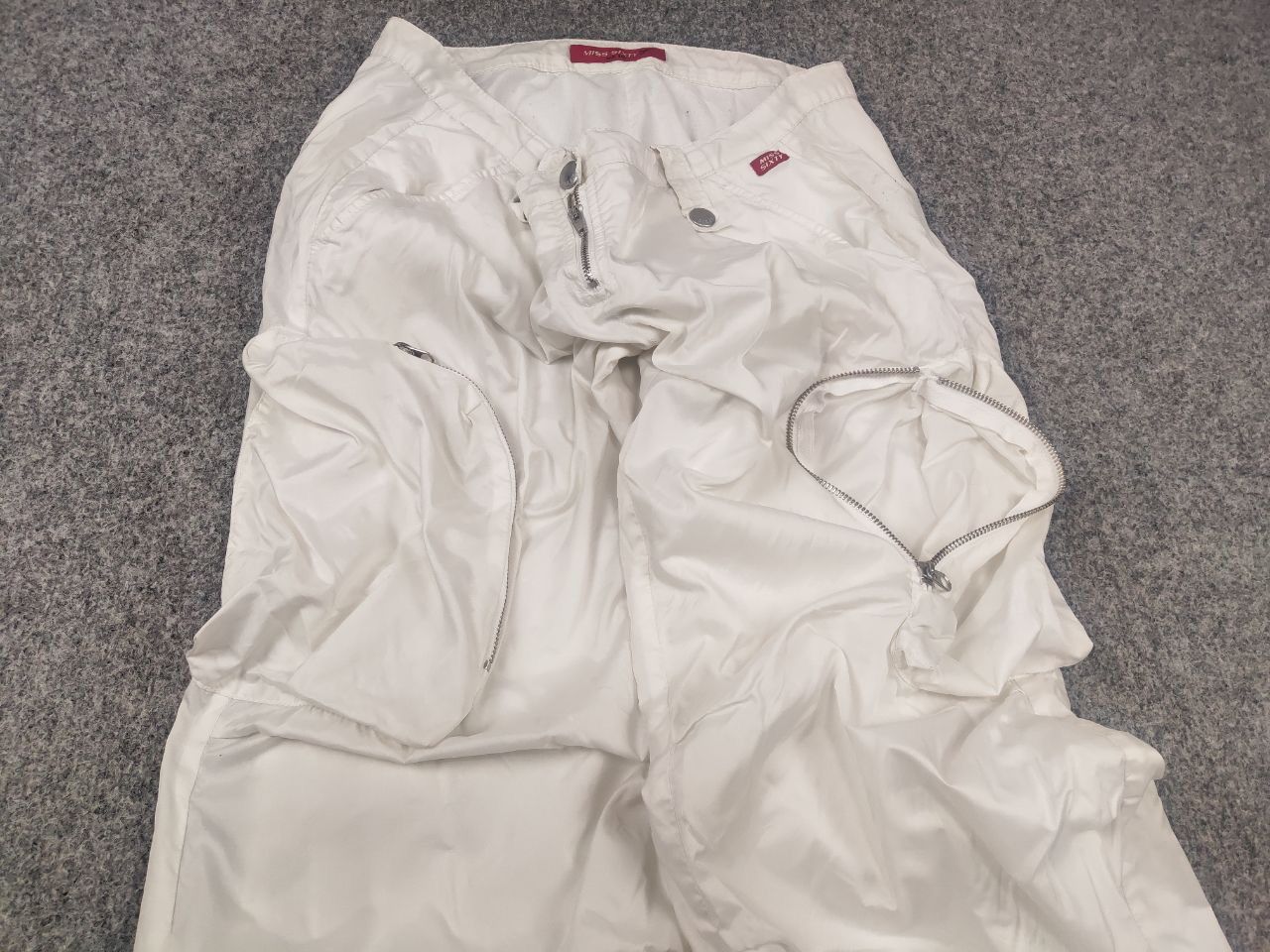 Miss Sixty Vintage Y2K Miss Sixty Parachute Low Rise Cargo Zip Pants Size 30" / US 8 / IT 44 - 5 Thumbnail