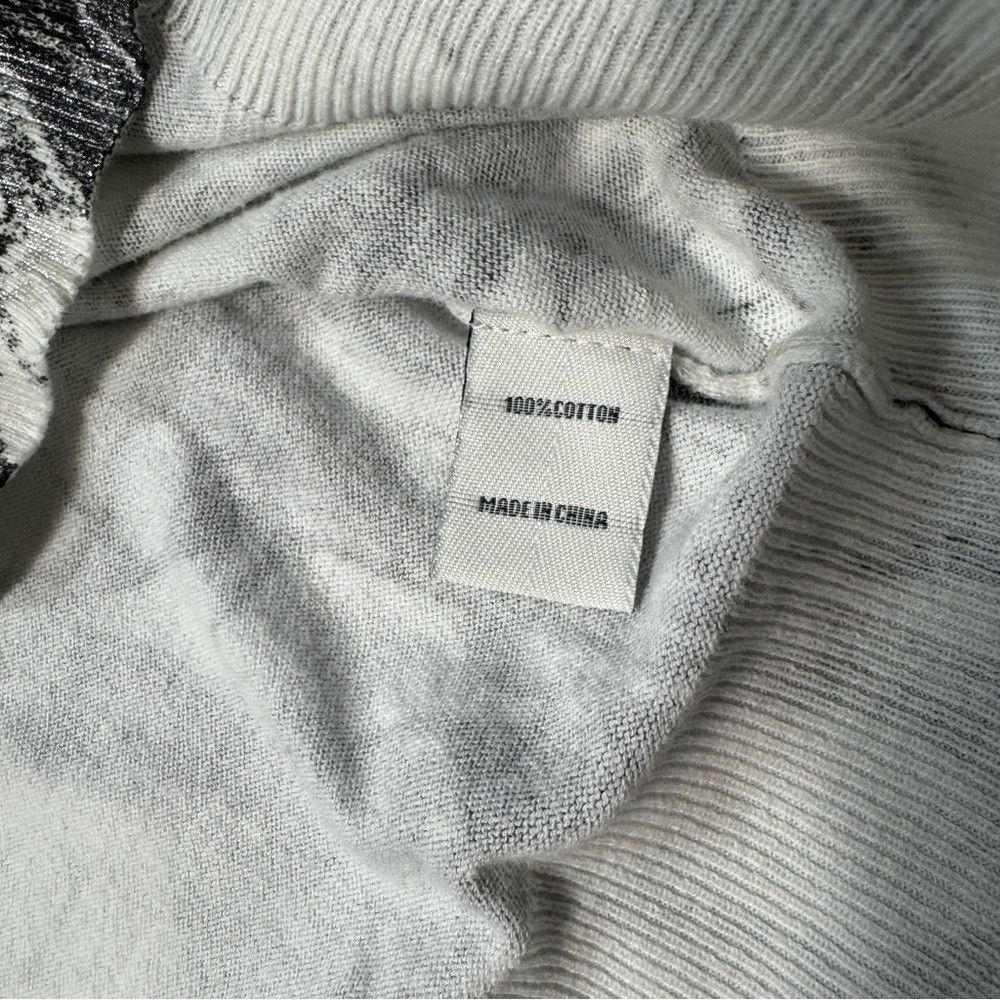 Other Caryn Vallone Marble Print Cotton Long Sleeve Hoodie Sweate Size S / US 4 / IT 40 - 8 Thumbnail