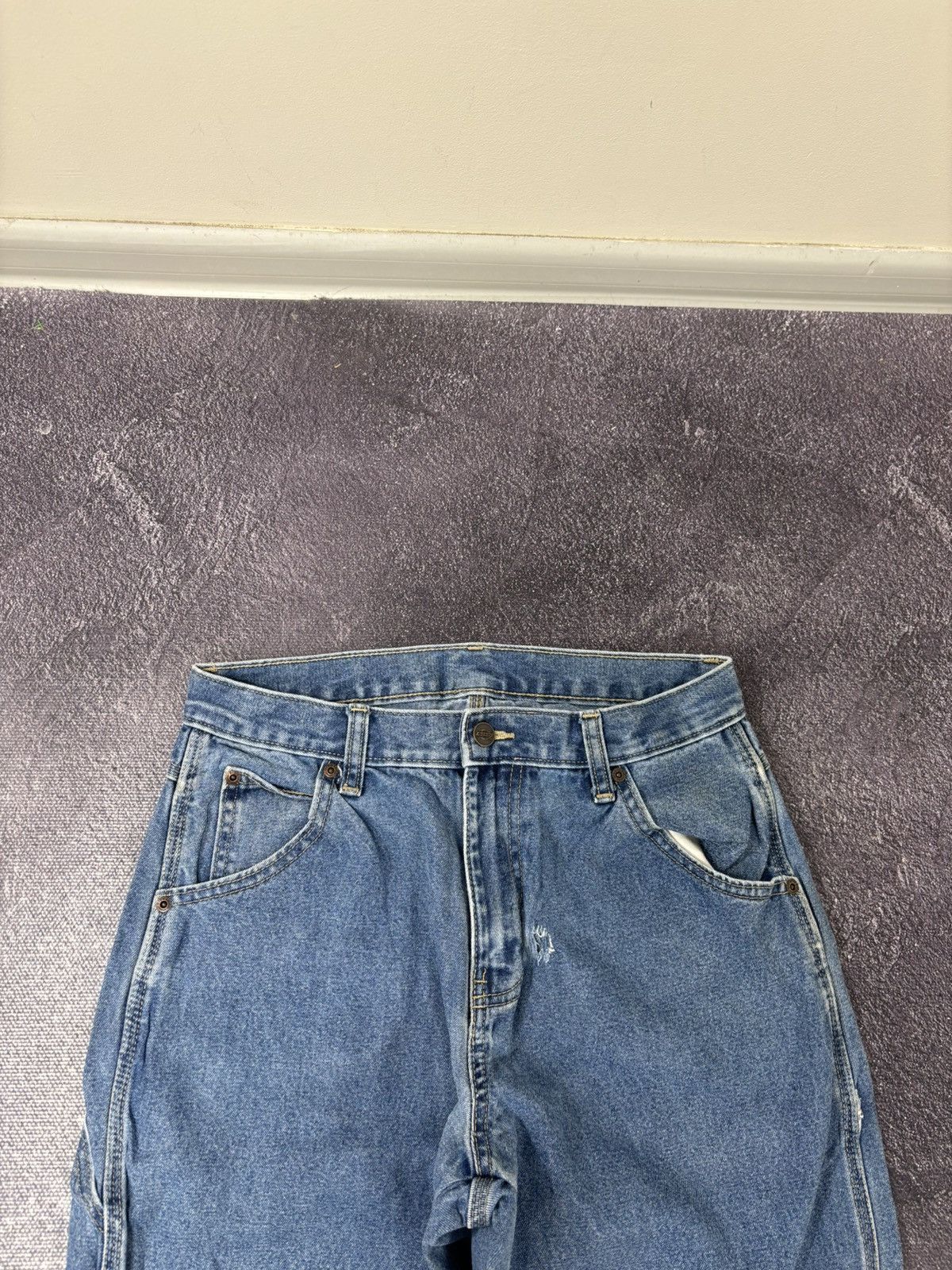 Dickies Vintage Dickies Straight Fit Hype Blue Denim Jeans Size US 30 / EU 46 - 12 Thumbnail