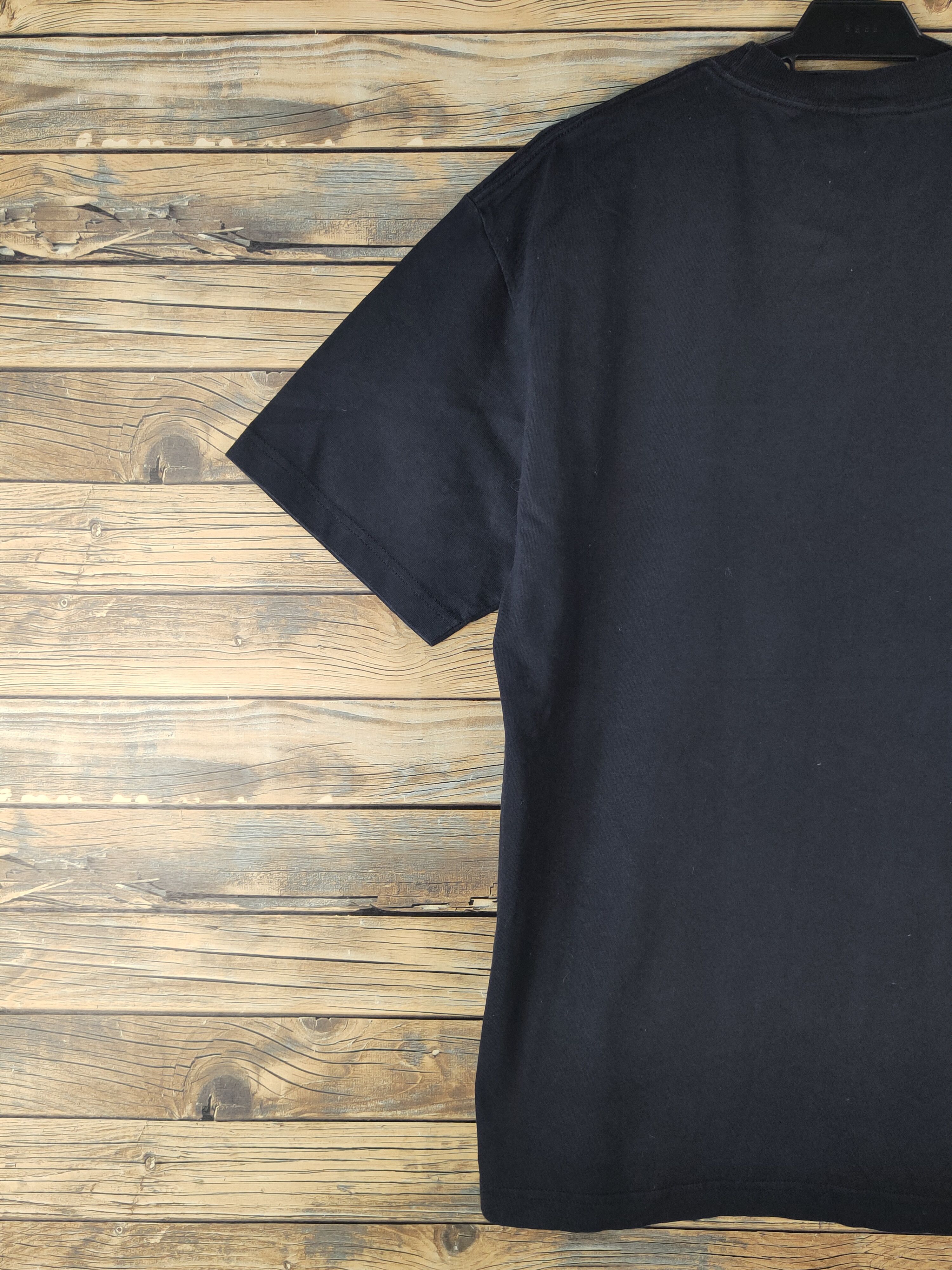 Japanese Brand DL Zero fire Black Short Sleeve T-shirt #2179 Size US L / EU 52-54 / 3 - 8 Thumbnail